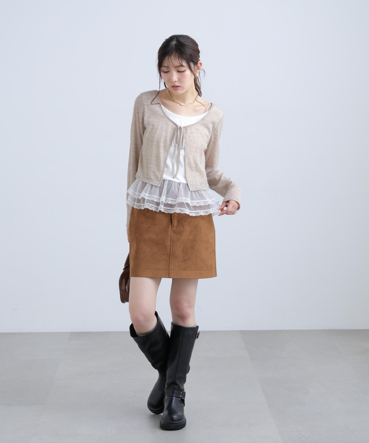 162cm 着用サイズ:FR