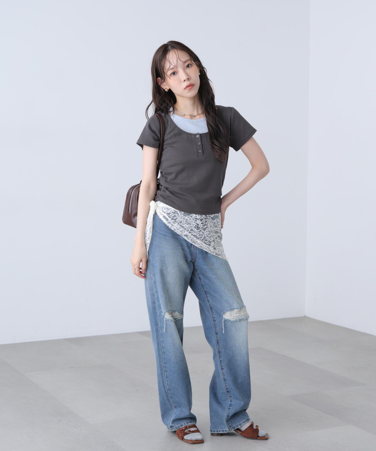 164cm 着用サイズ:FR