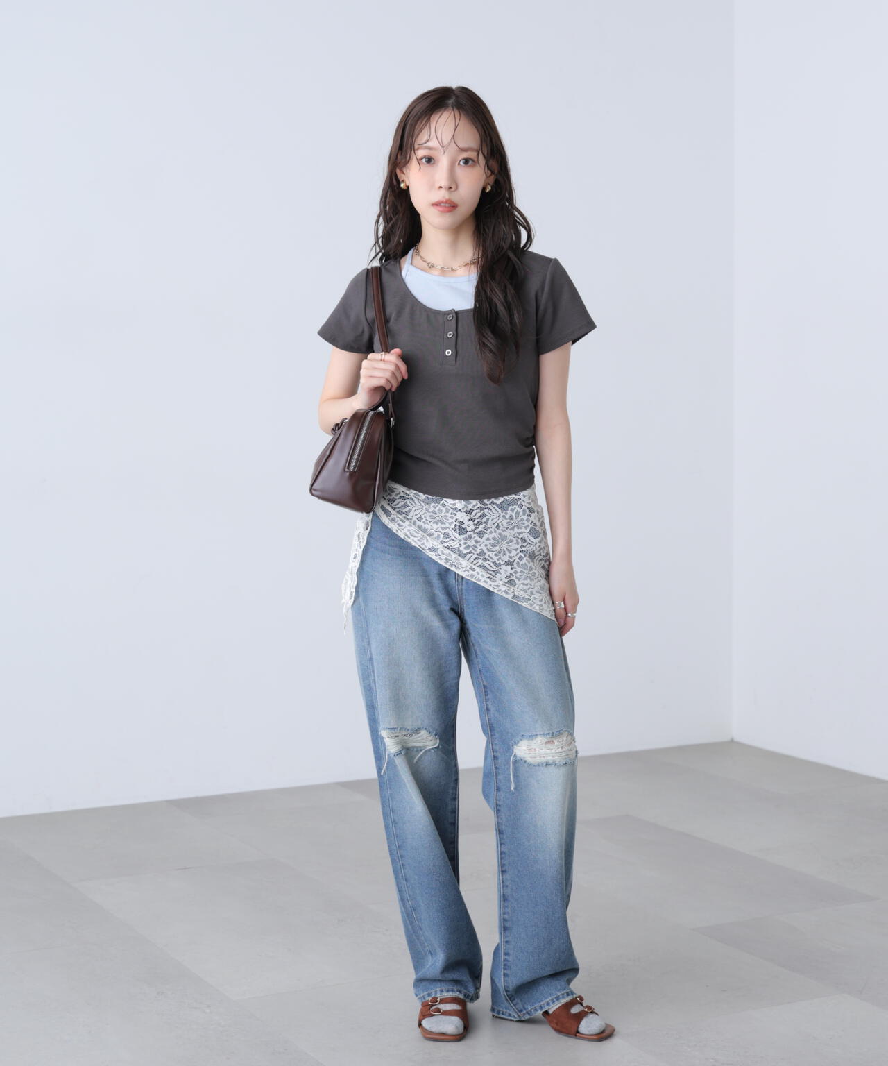 164cm 着用サイズ:FR