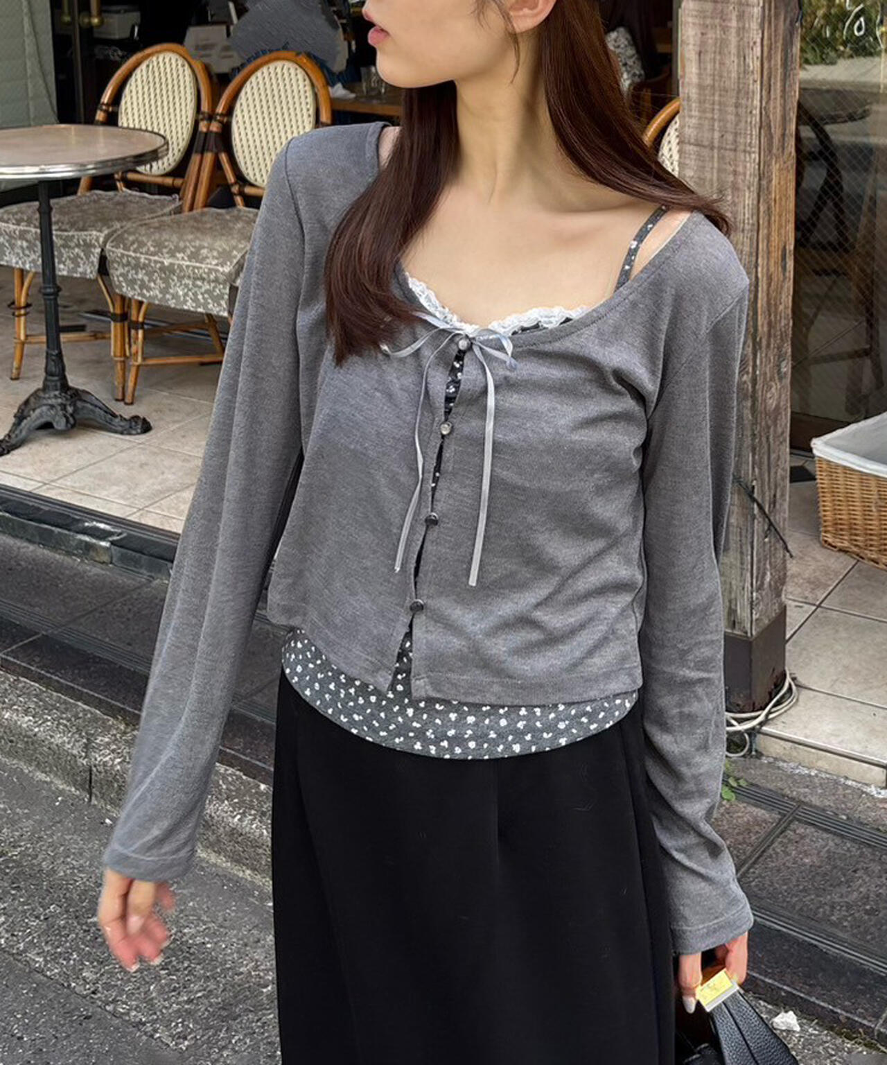 162cm 着用サイズ:FR