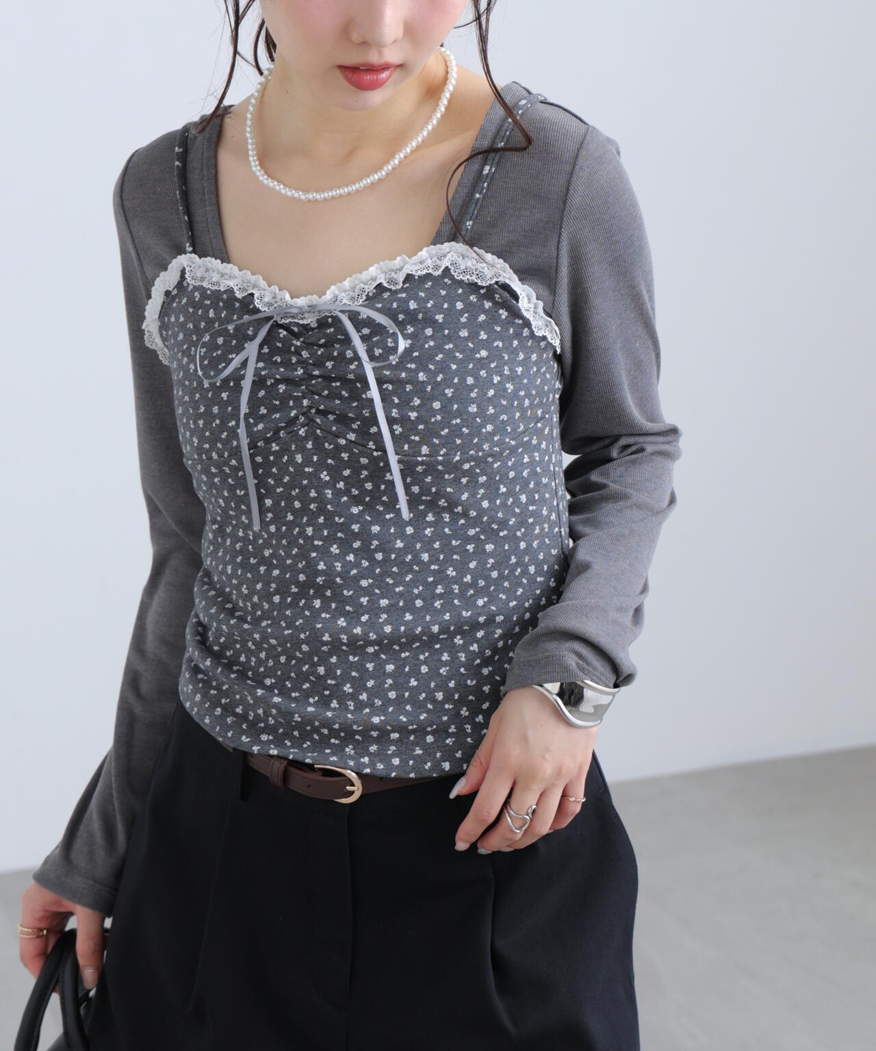 162cm 着用サイズ:FR