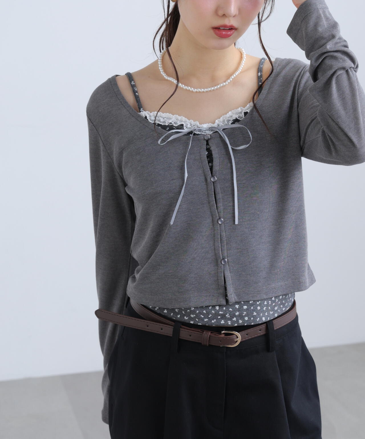 162cm 着用サイズ:FR