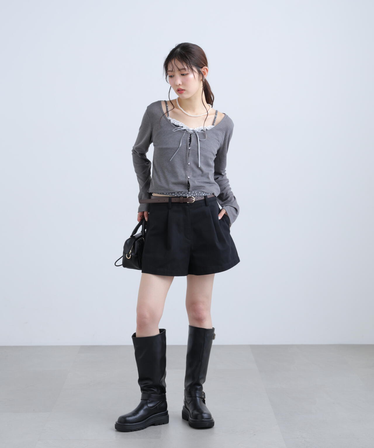 162cm 着用サイズ:FR
