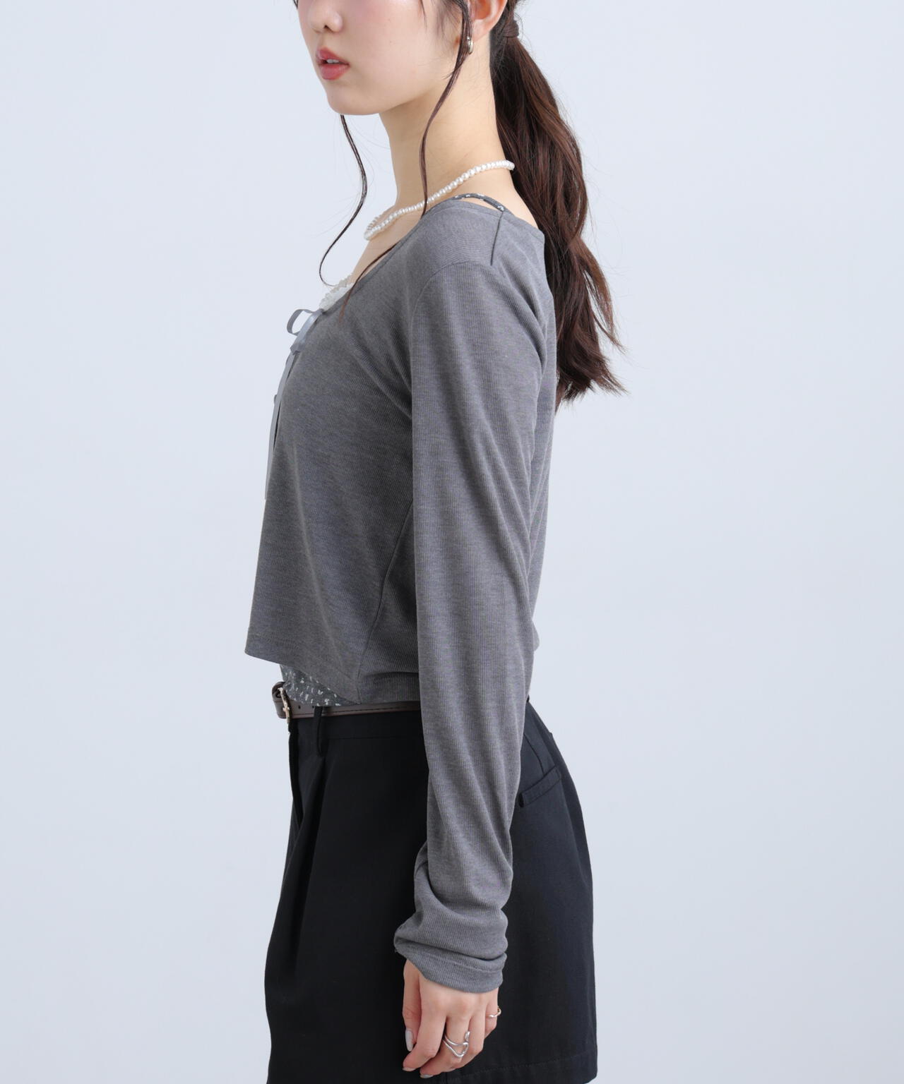 162cm 着用サイズ:FR