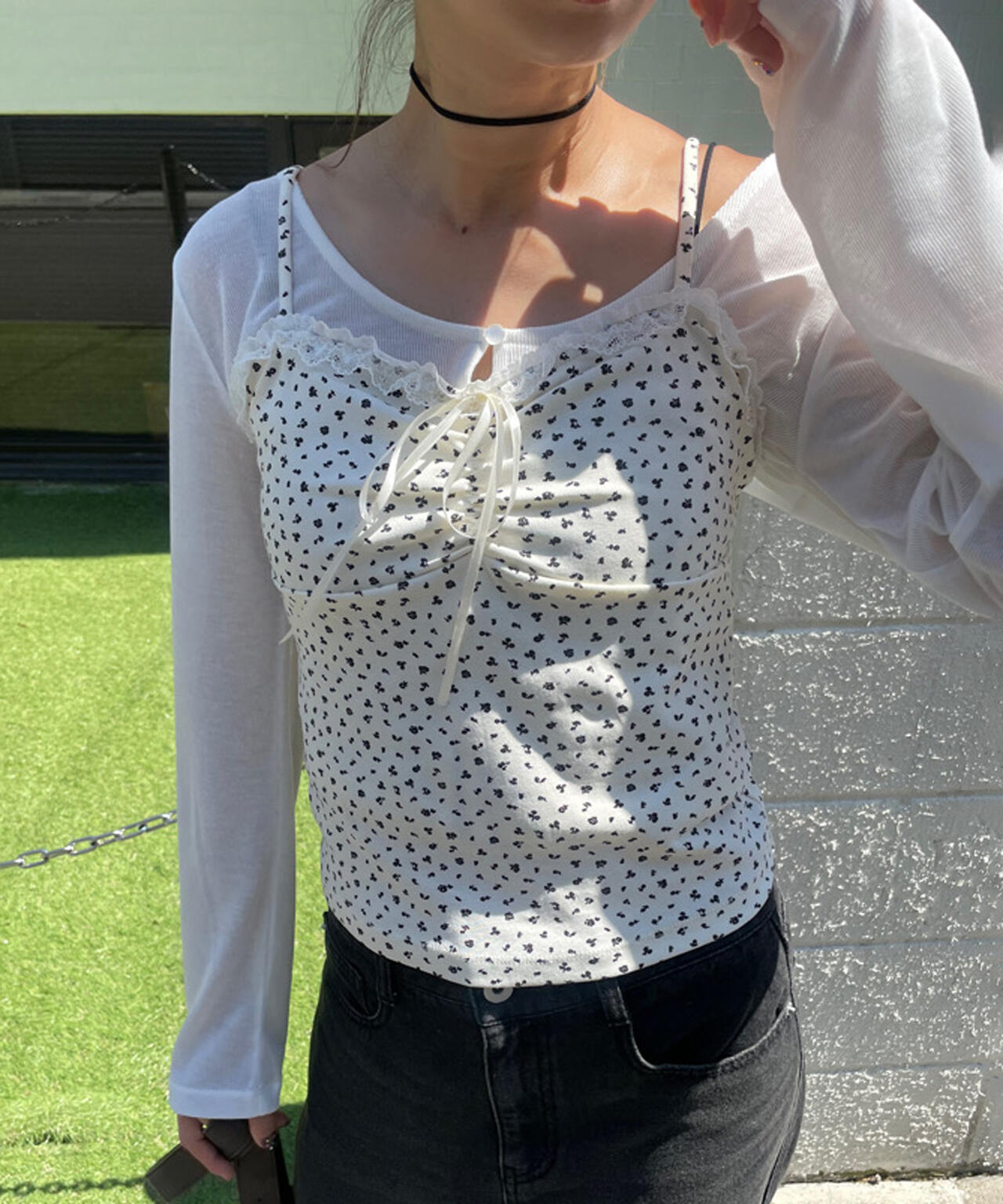 162cm 着用サイズ:FR