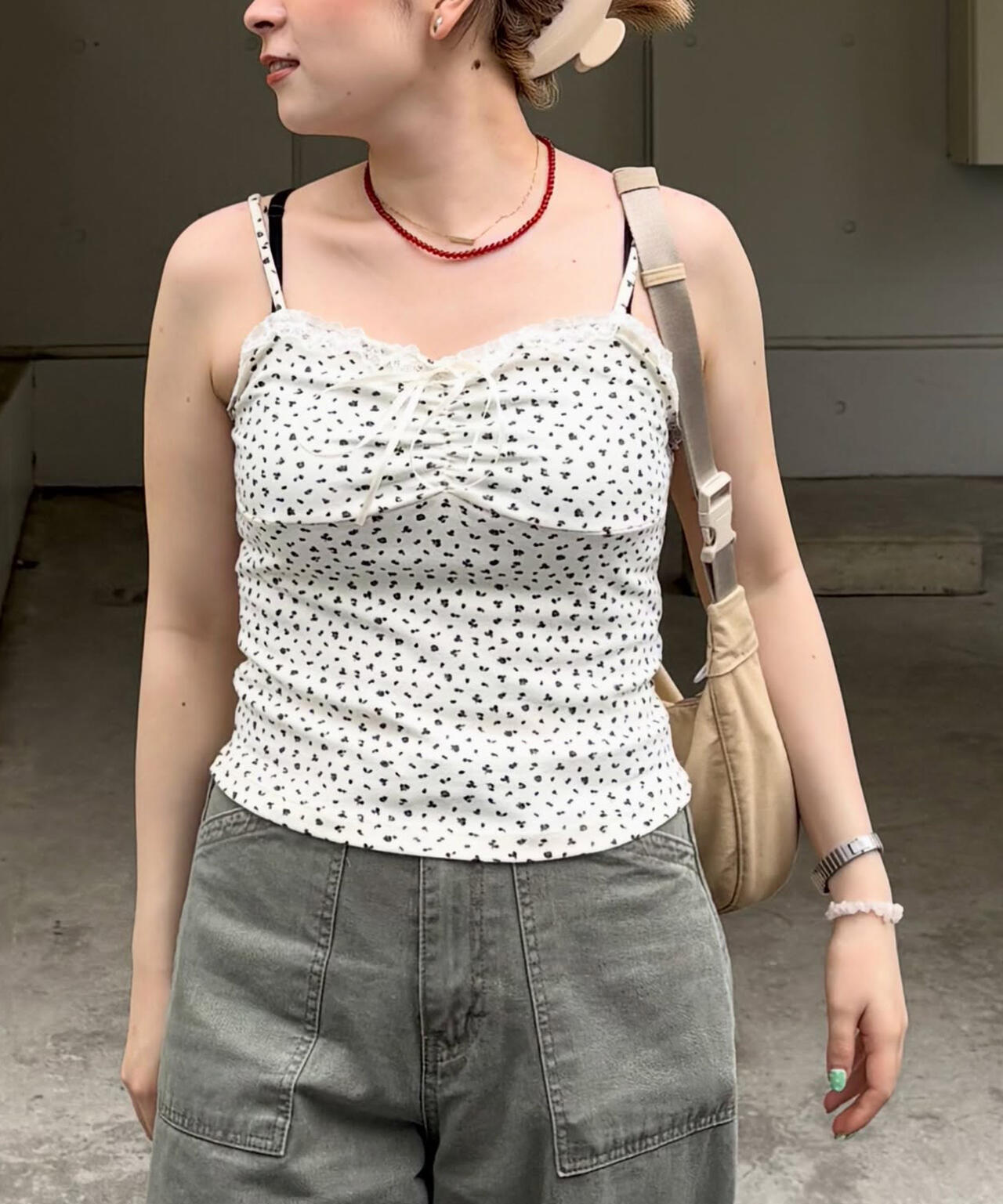 162cm 着用サイズ:FR