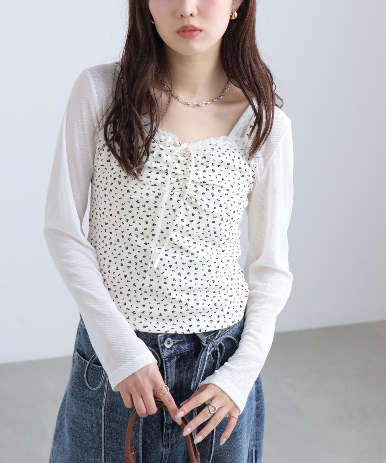 162cm 着用サイズ:FR