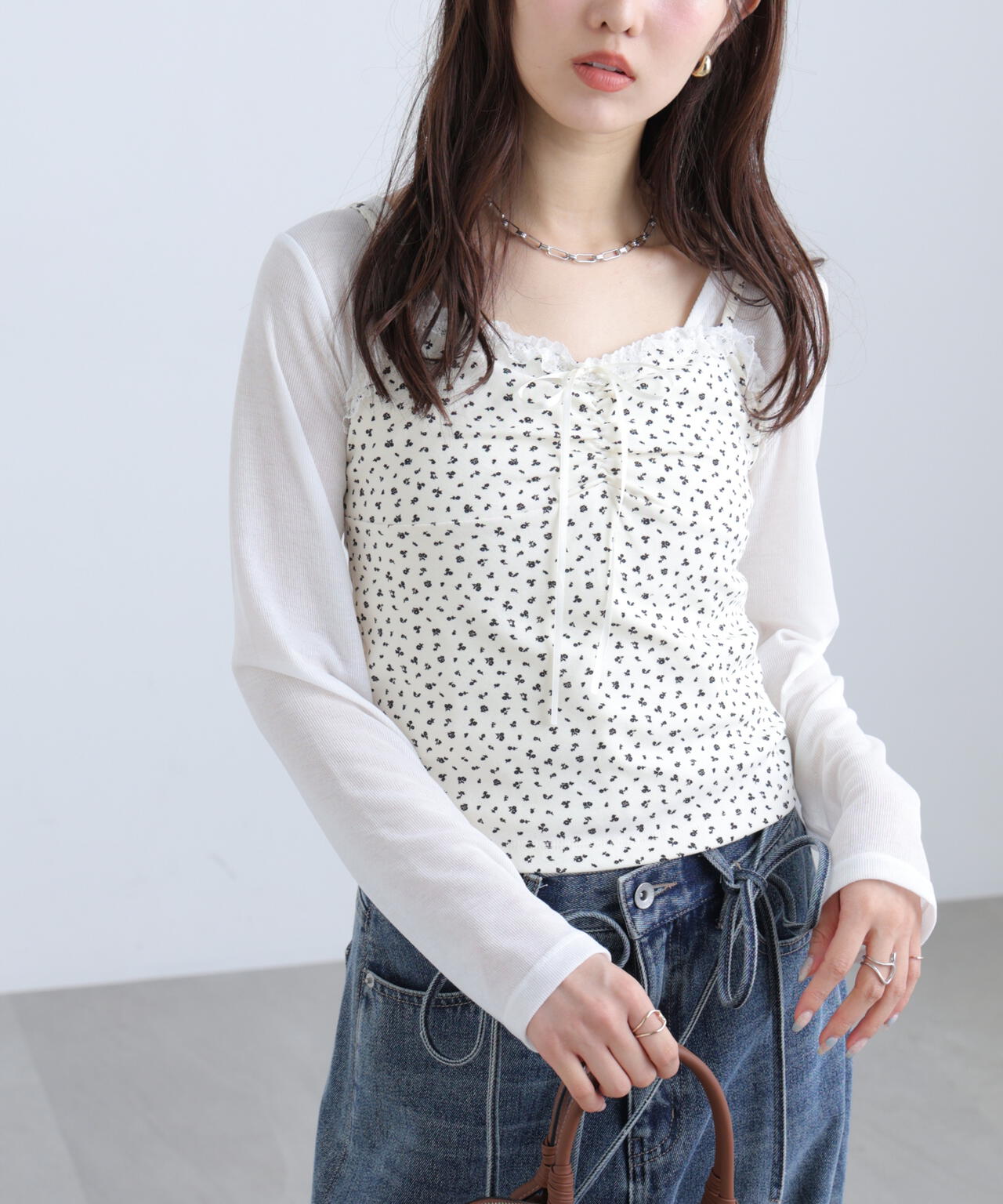 162cm 着用サイズ:FR