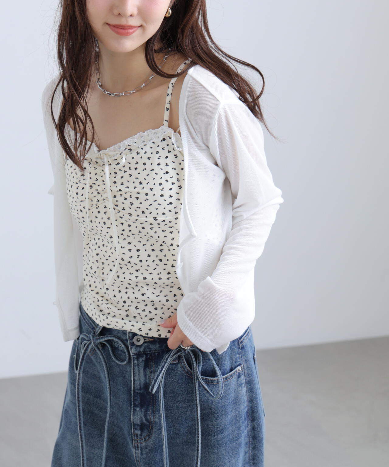 162cm 着用サイズ:FR