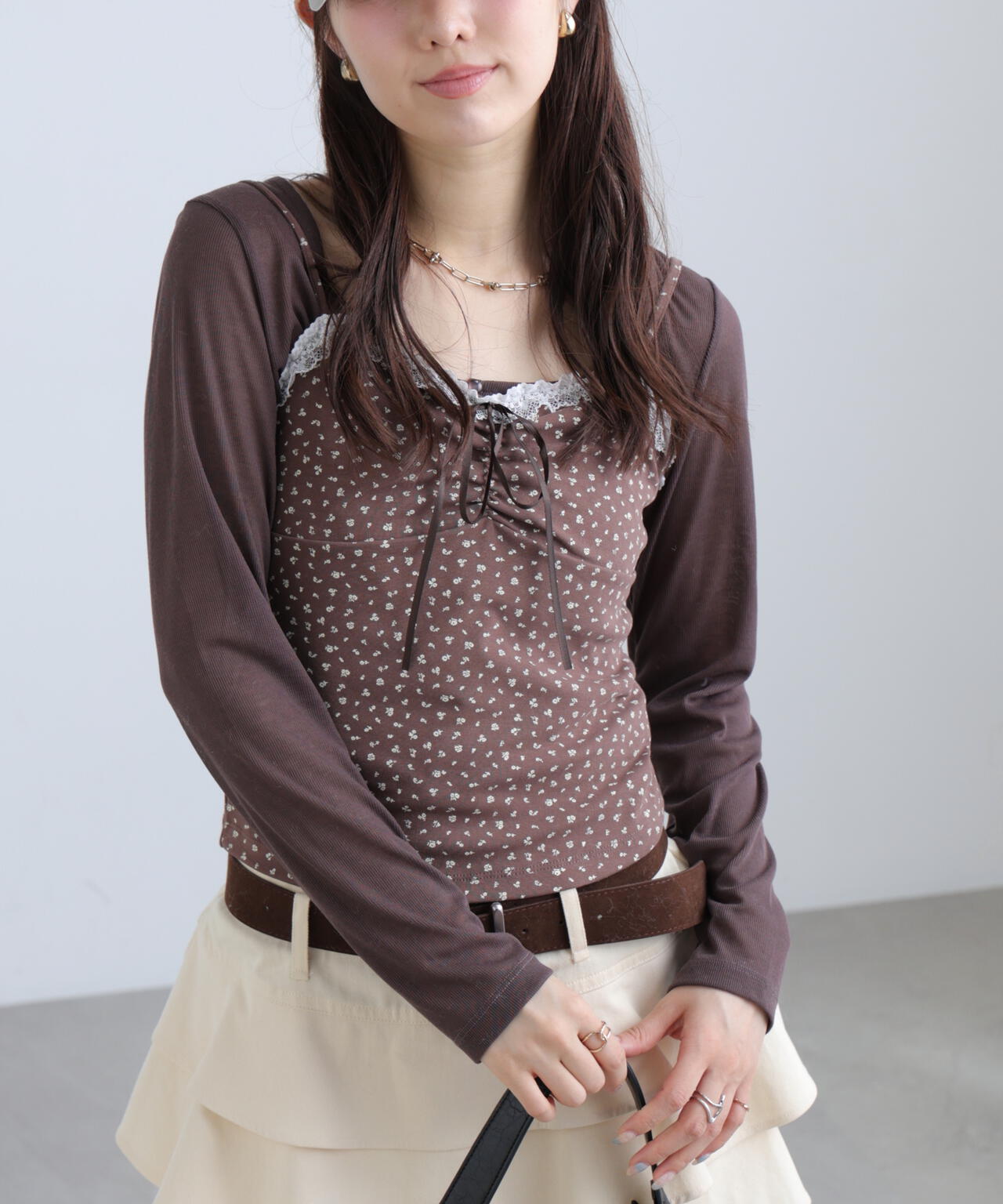 162cm 着用サイズ:FR