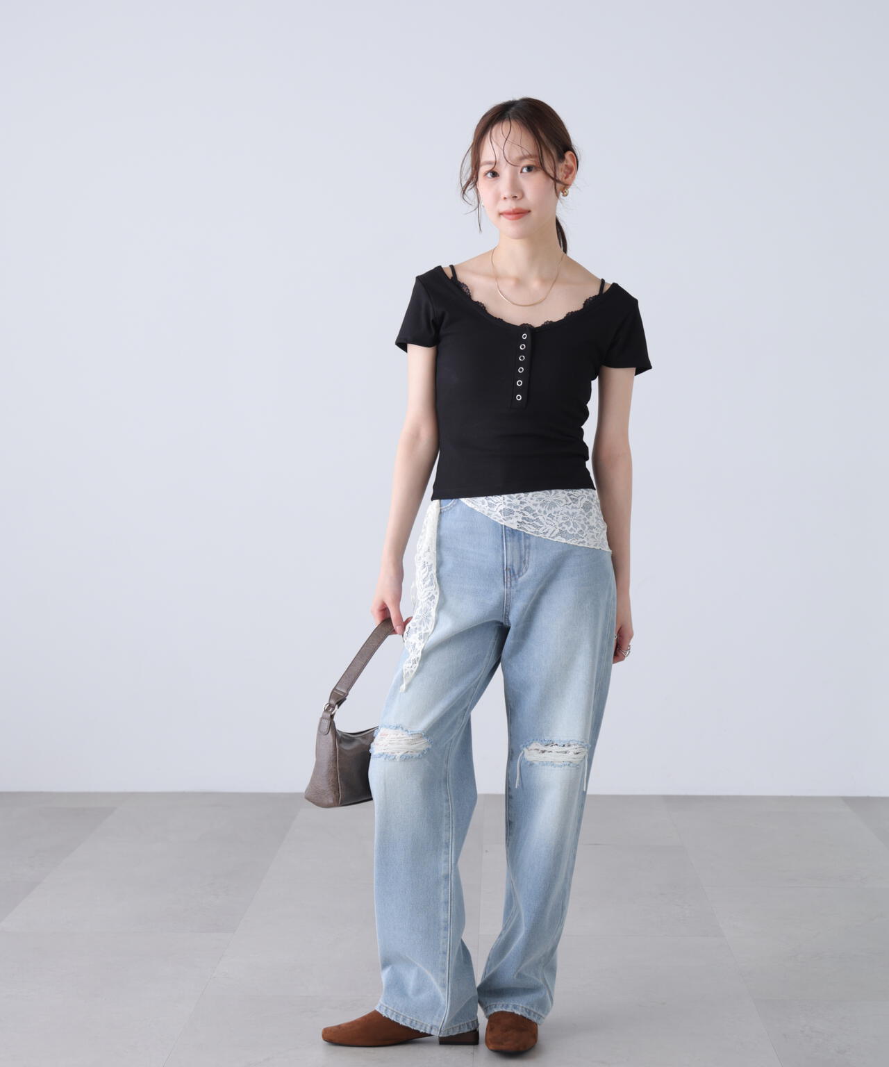 164cm 着用サイズ:FR