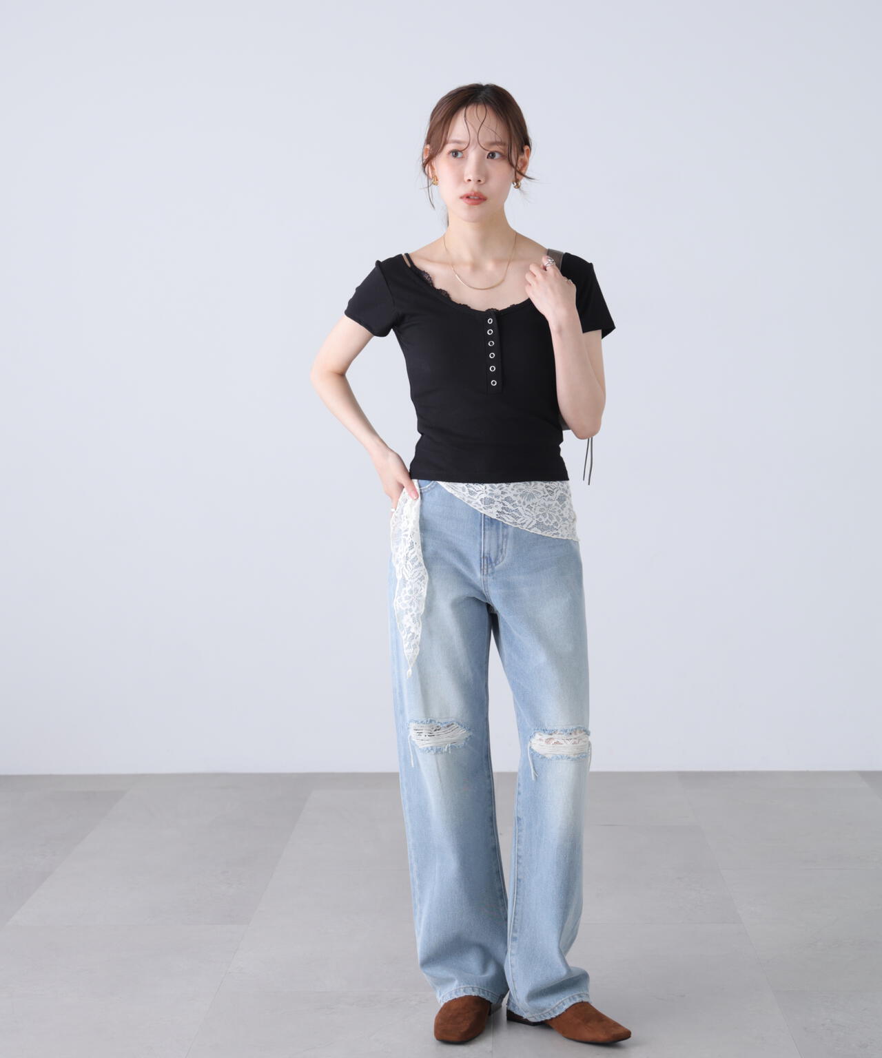 164cm 着用サイズ:FR