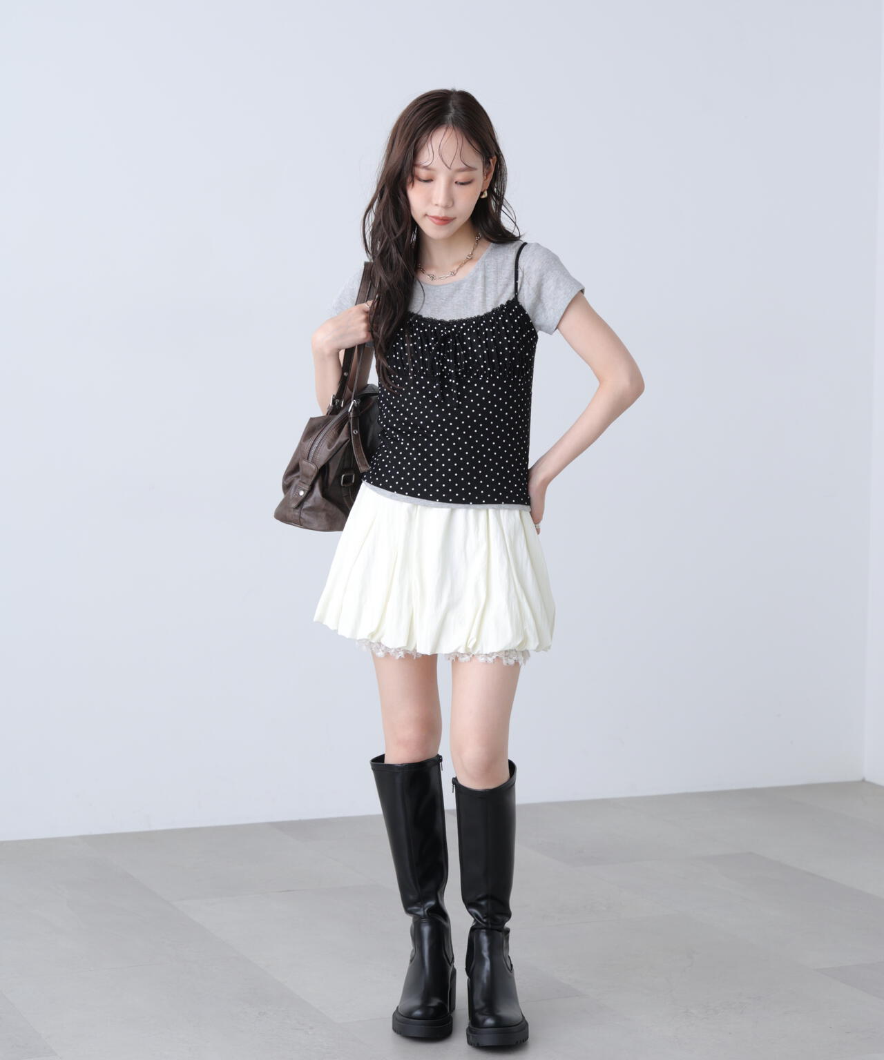 164cm 着用サイズ:FR