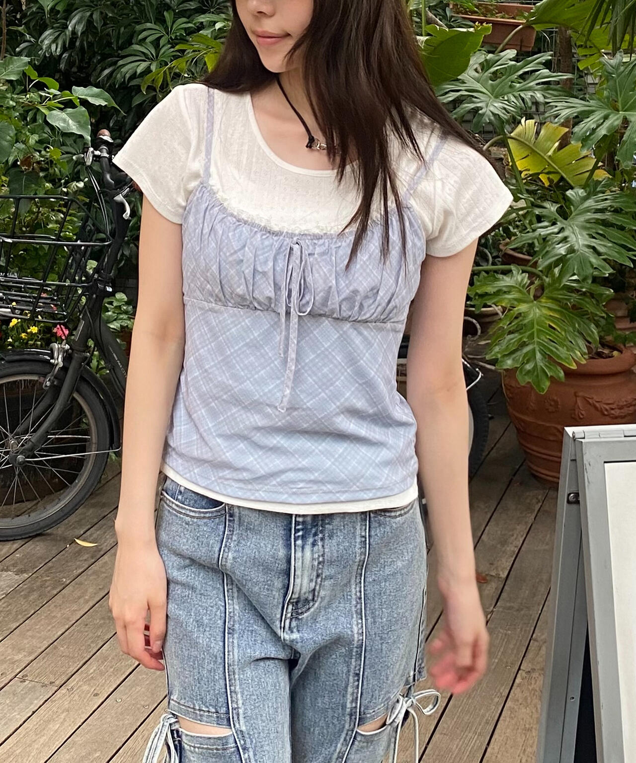 164cm 着用サイズ:FR