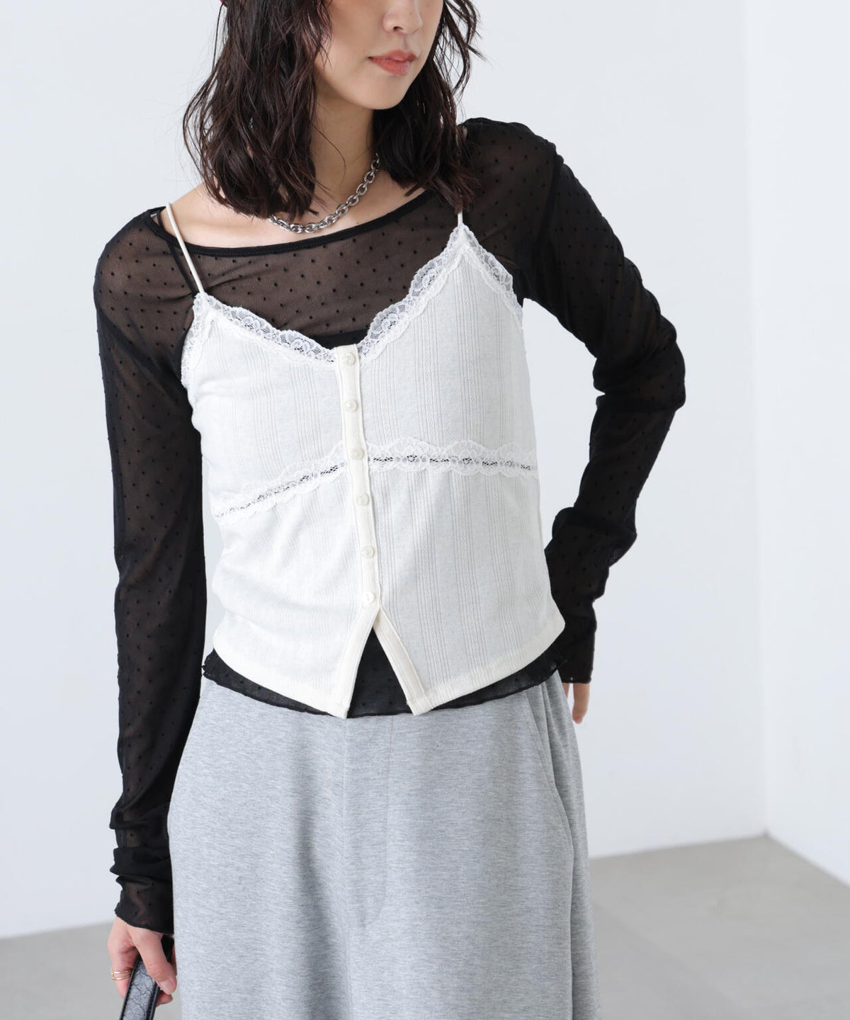 164cm 着用サイズ:FR
