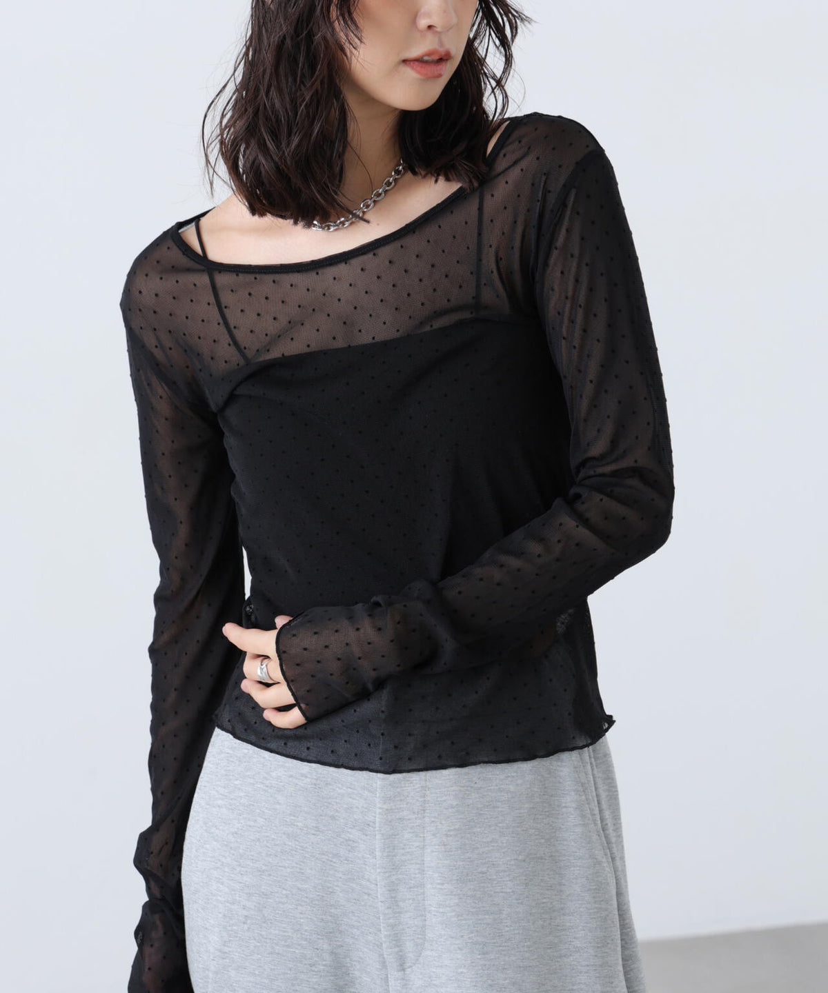 164cm 着用サイズ:FR