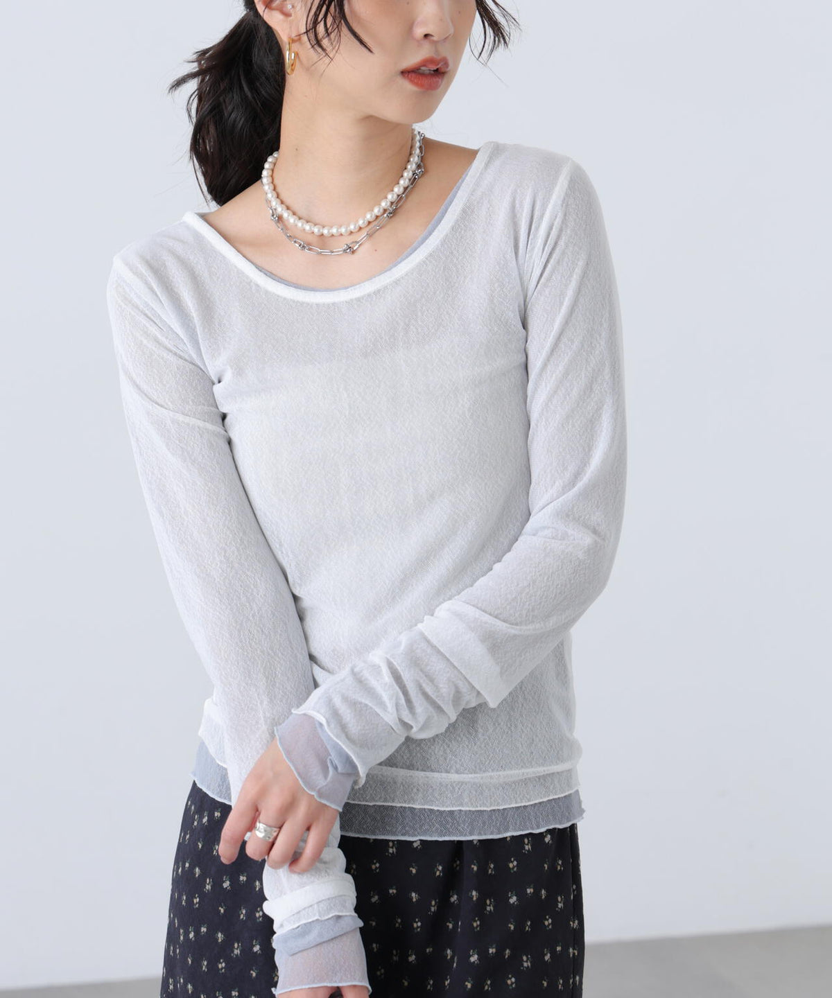 164cm 着用サイズ:FR