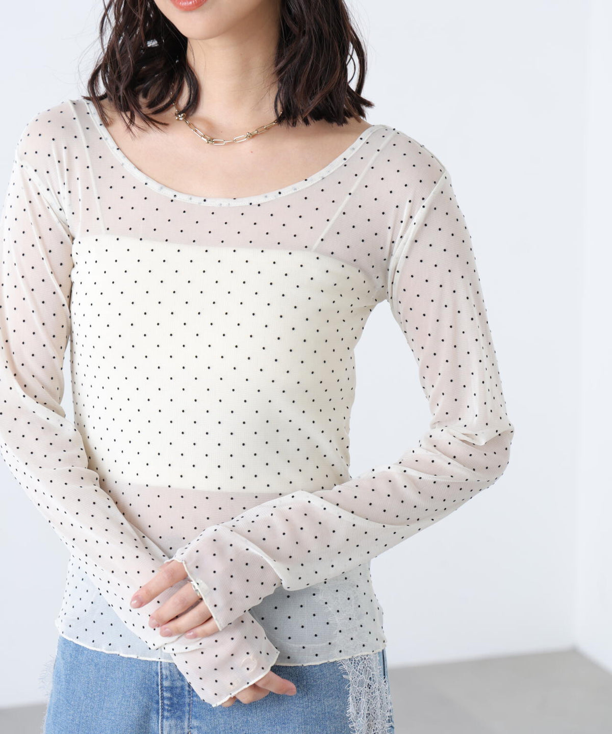 164cm 着用サイズ:FR