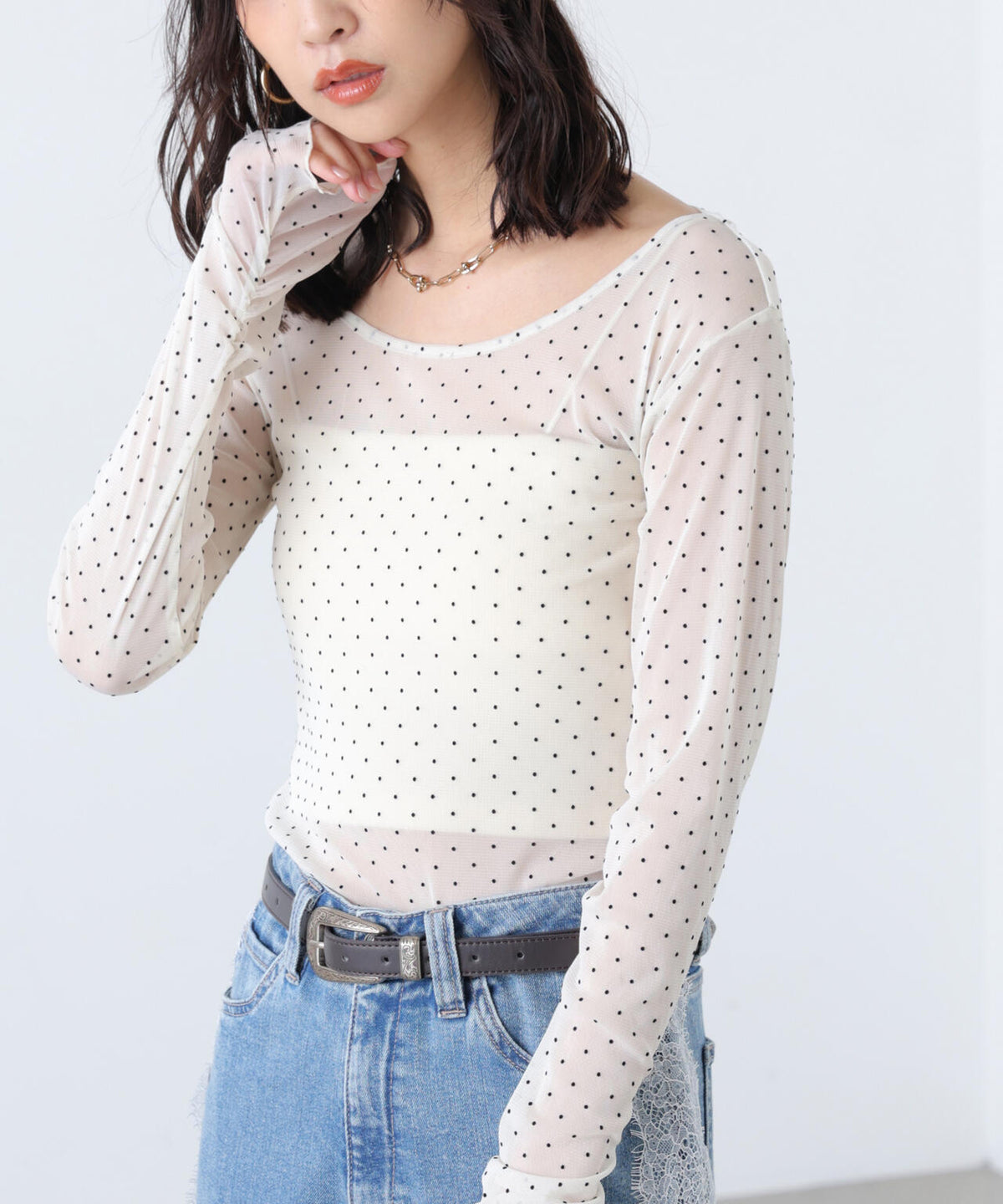 164cm 着用サイズ:FR