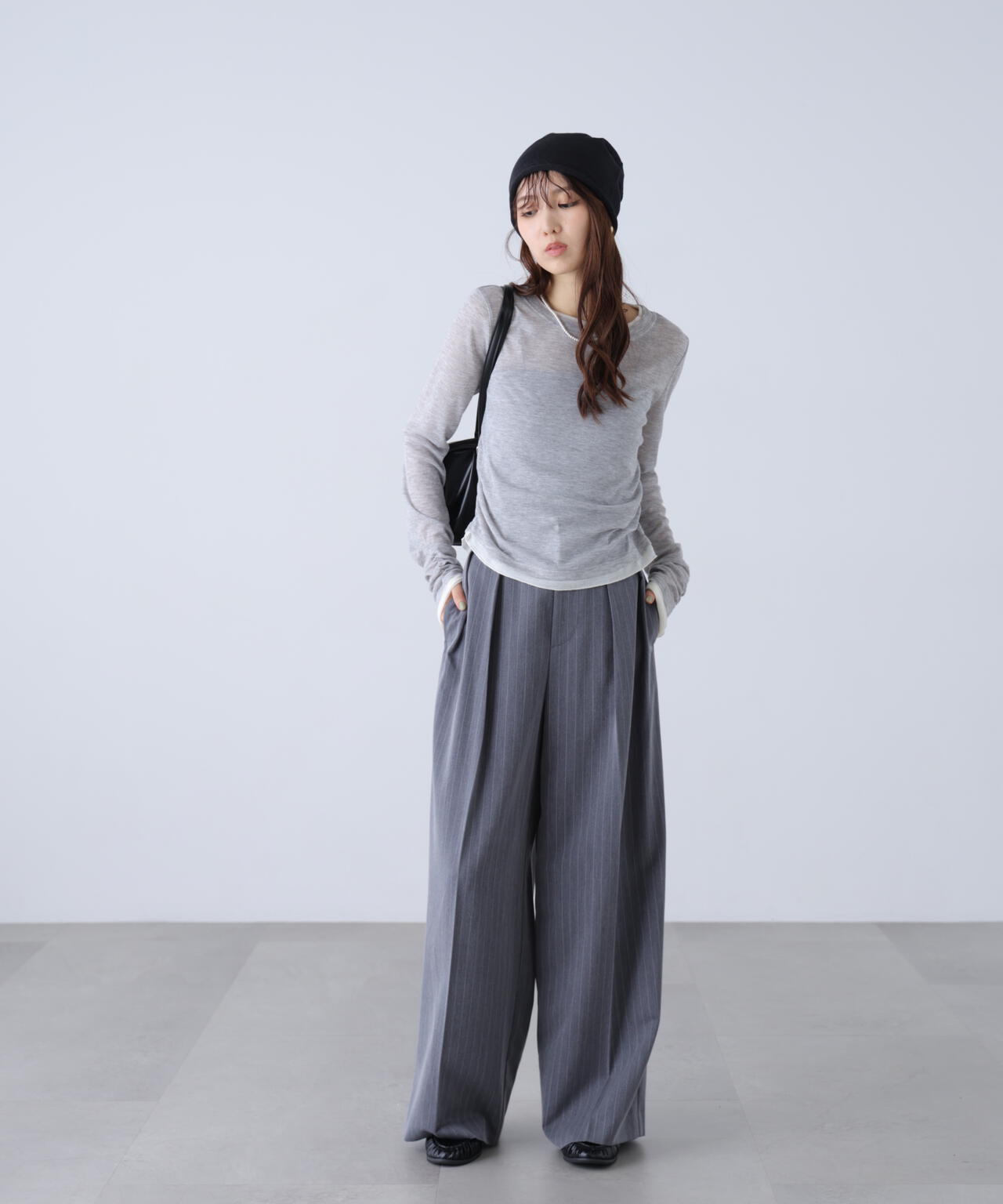162cm 着用サイズ:FR