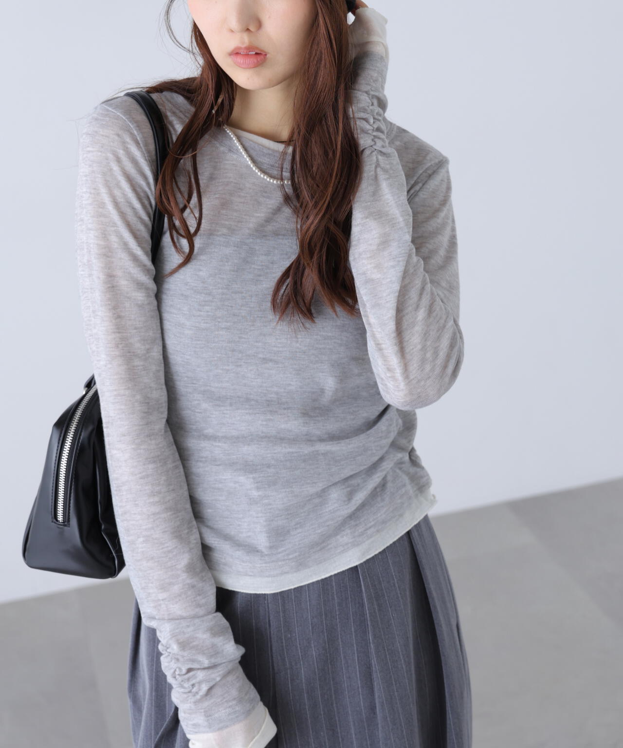 162cm 着用サイズ:FR