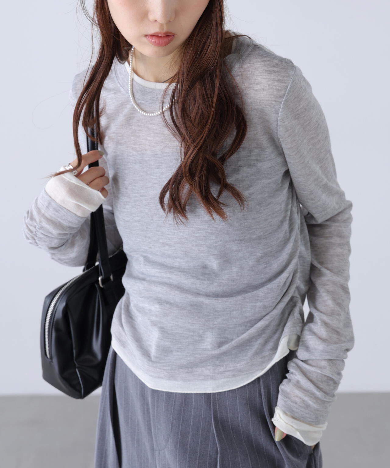 162cm 着用サイズ:FR