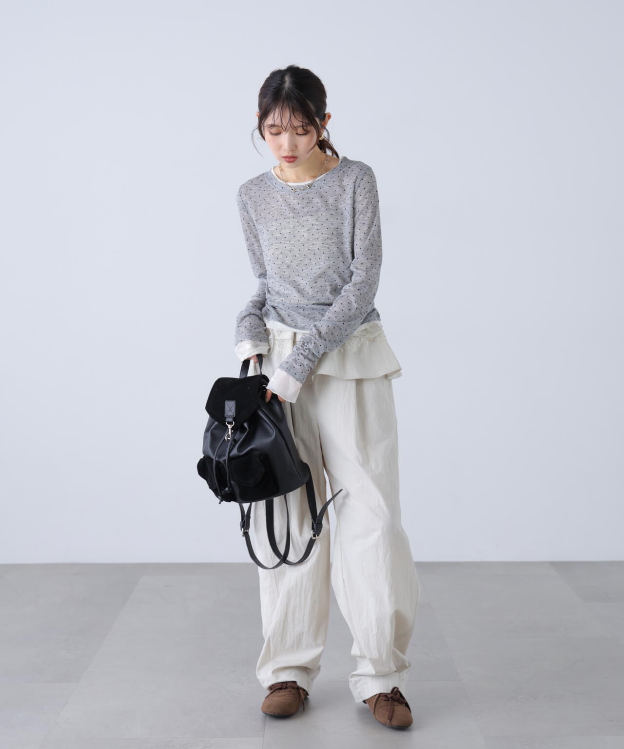 162cm 着用サイズ:FR