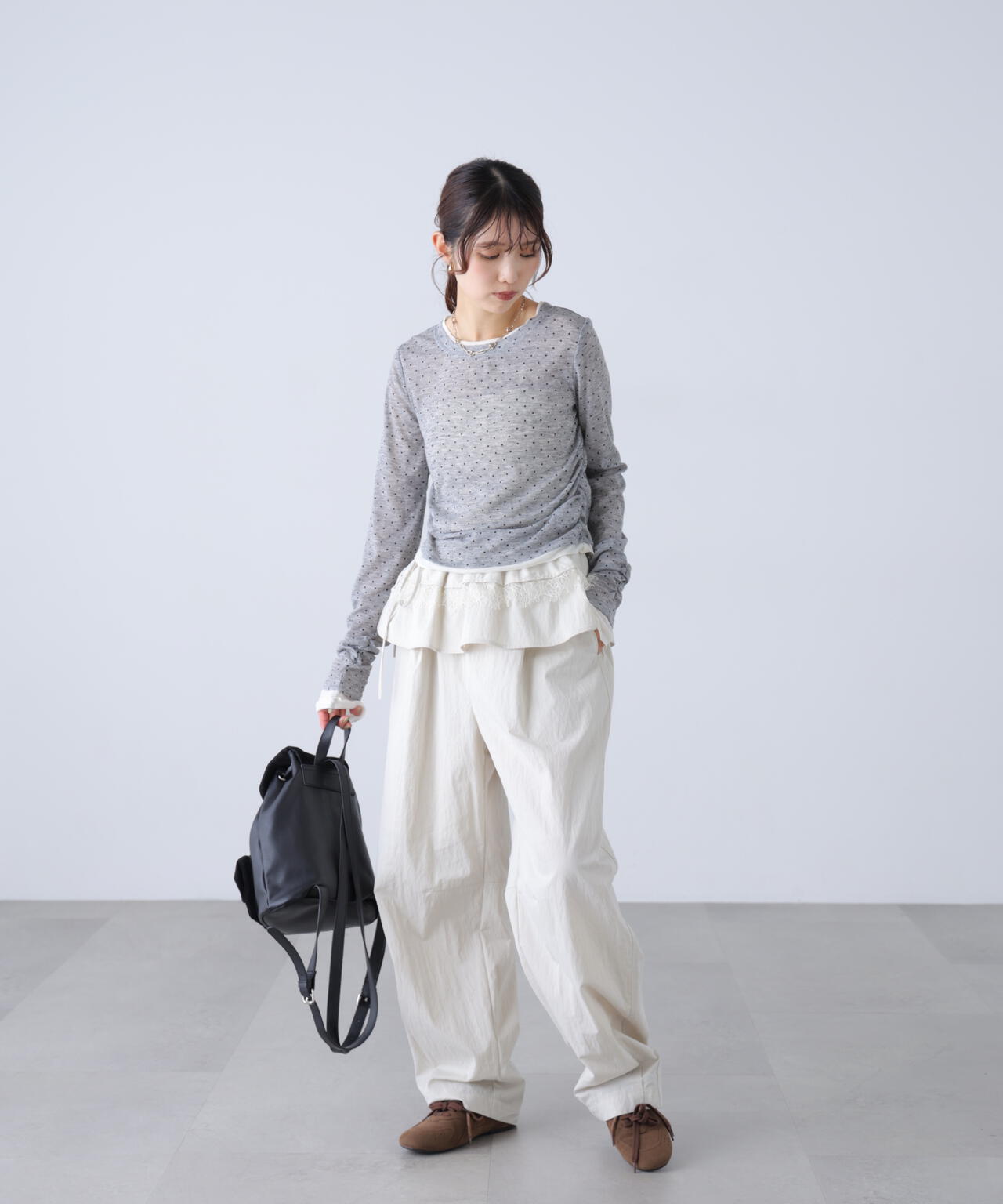 162cm 着用サイズ:FR