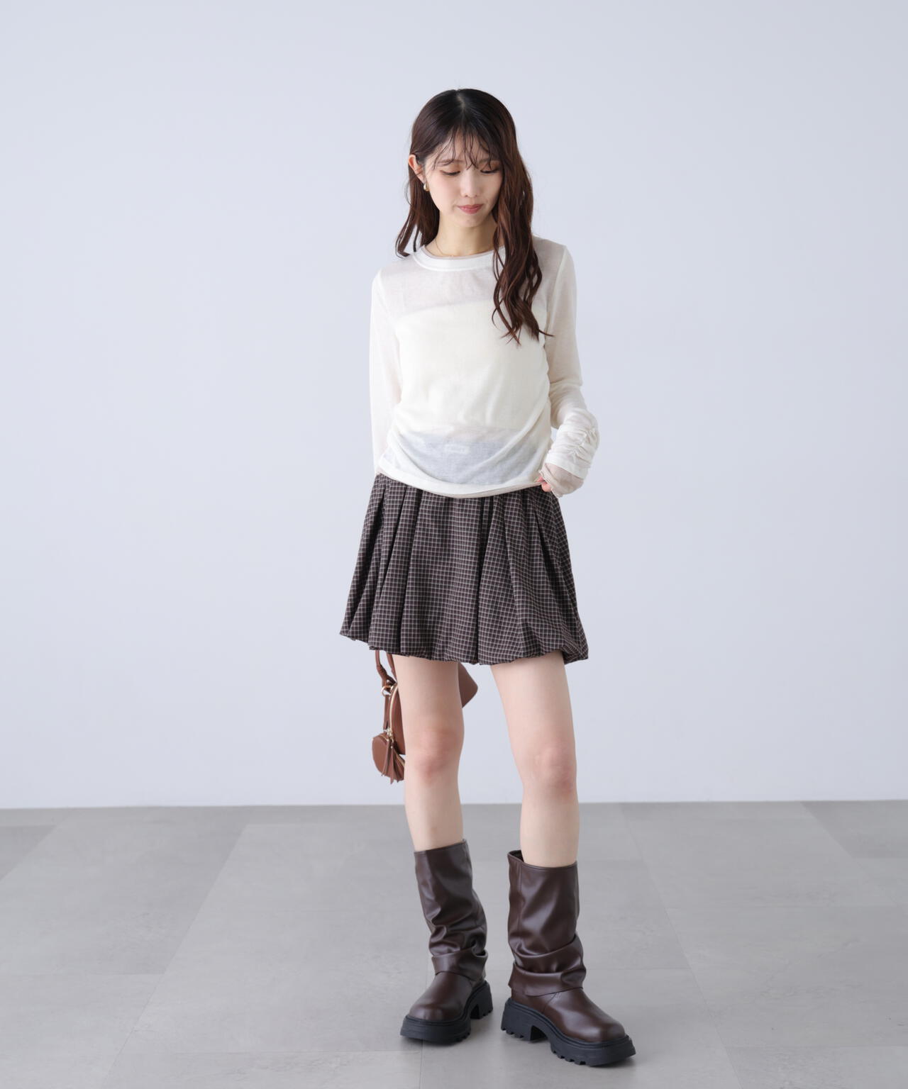 162cm 着用サイズ:FR