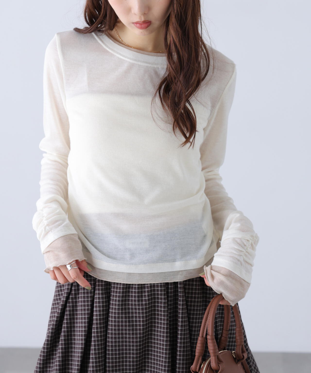 162cm 着用サイズ:FR