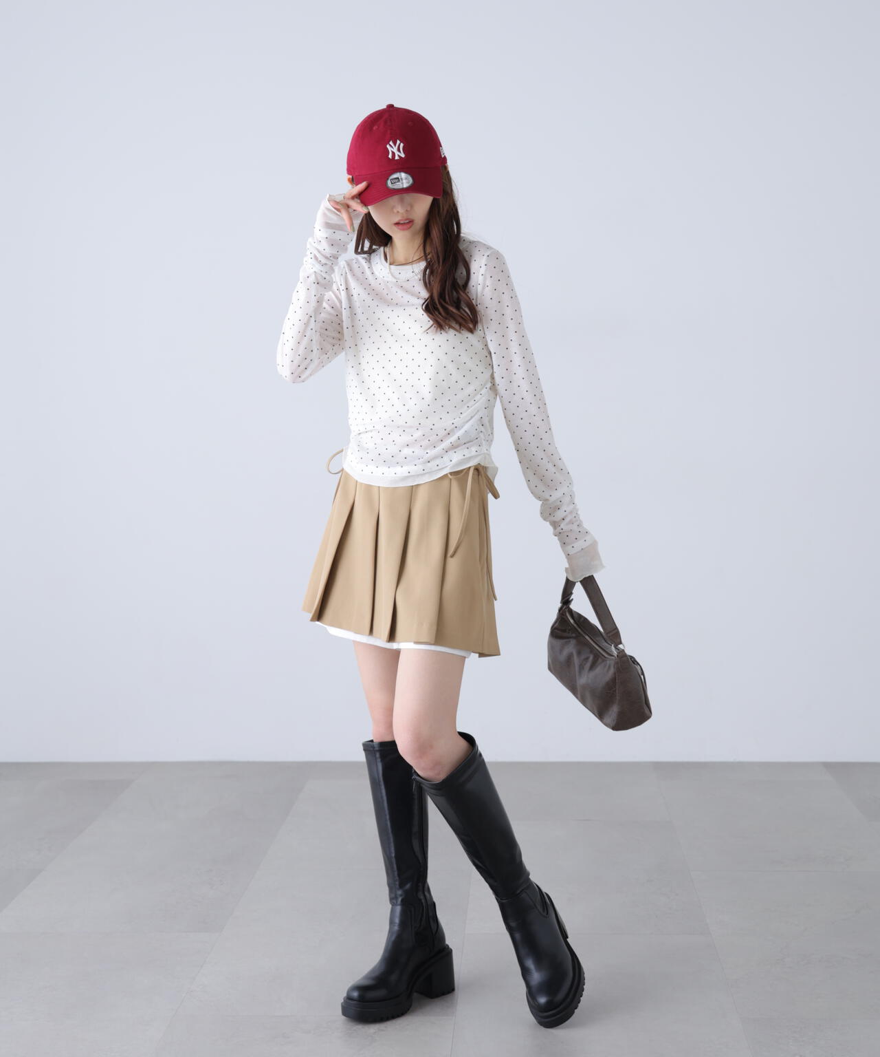 162cm 着用サイズ:FR