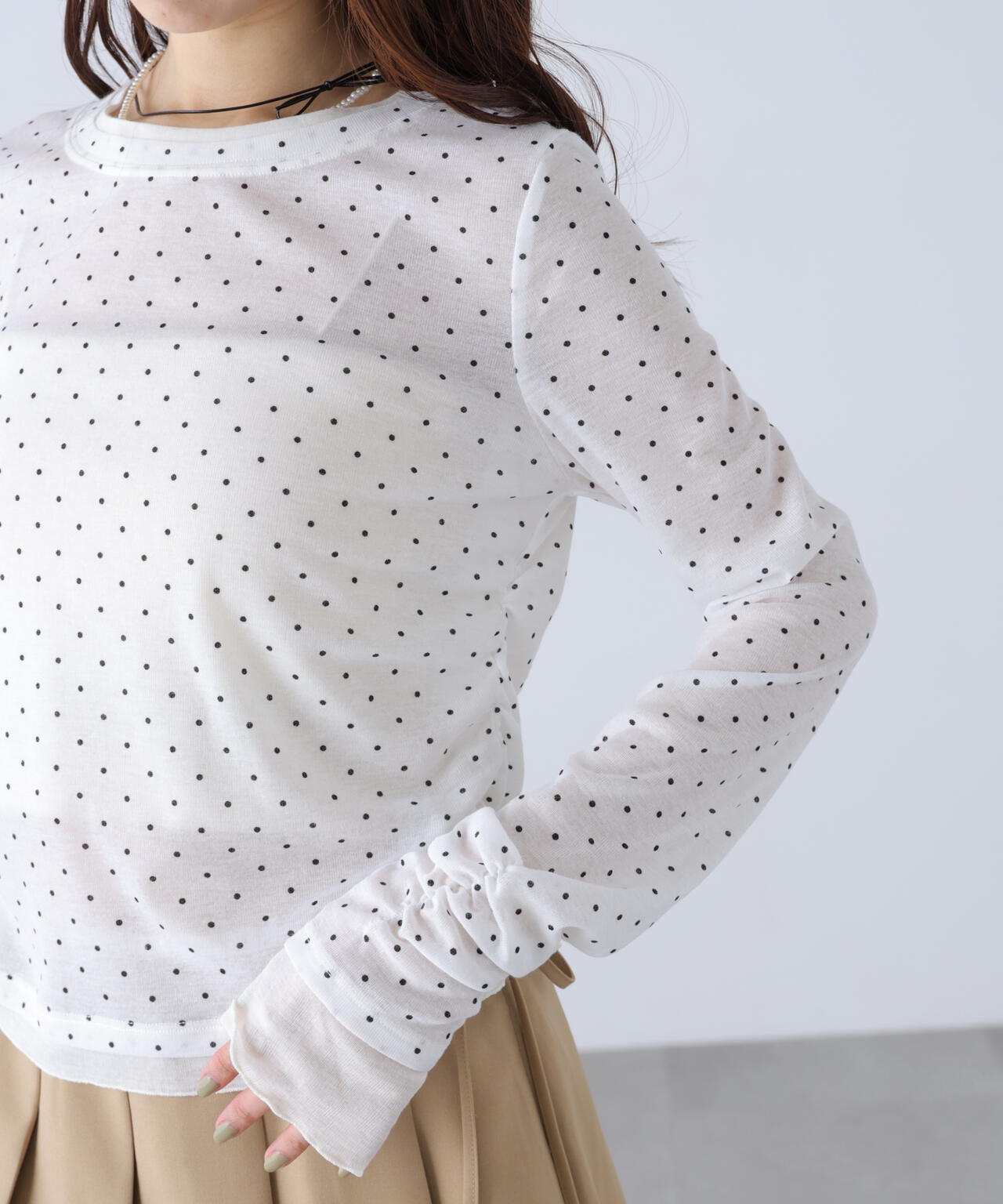 162cm 着用サイズ:FR