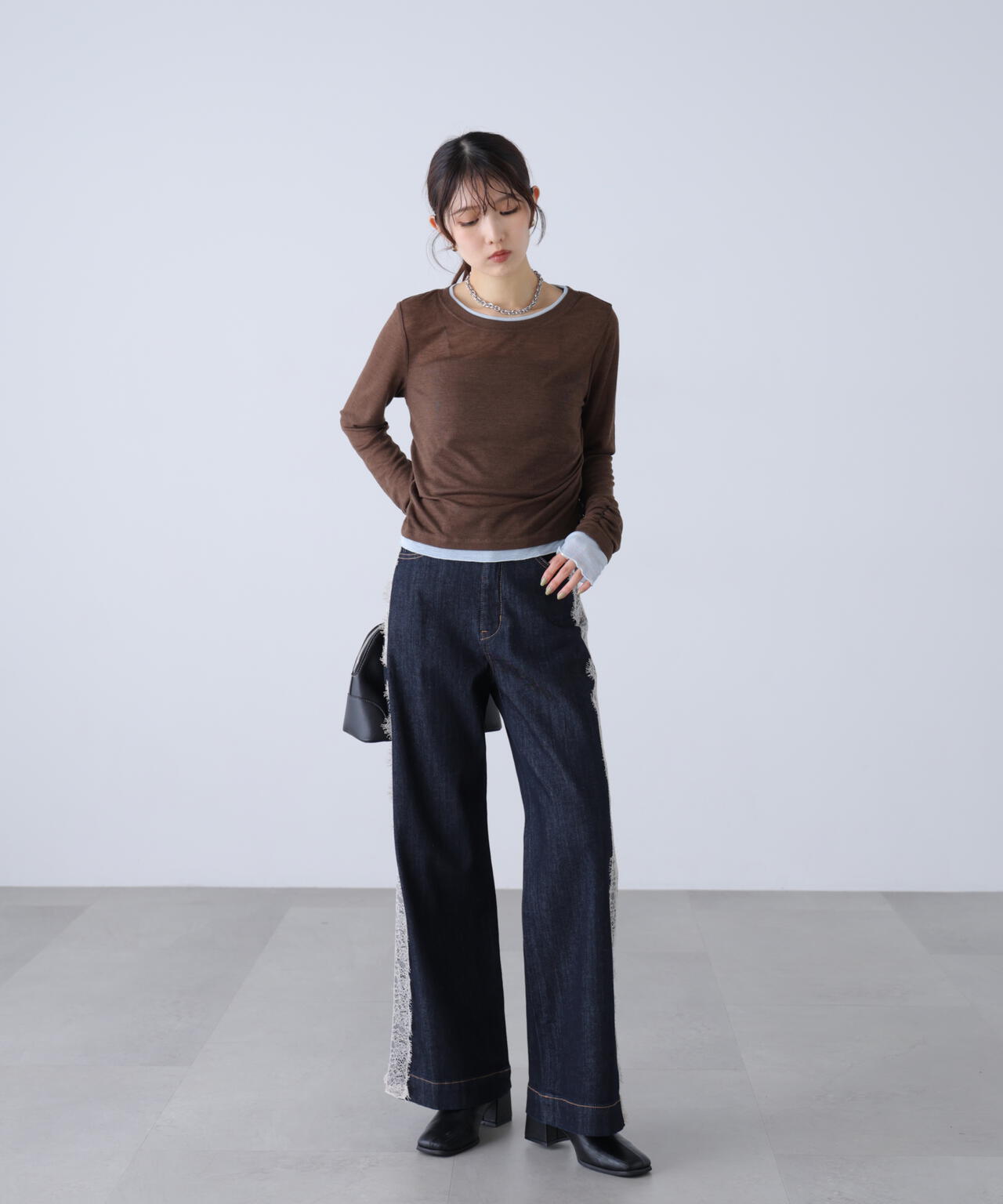 162cm 着用サイズ:FR