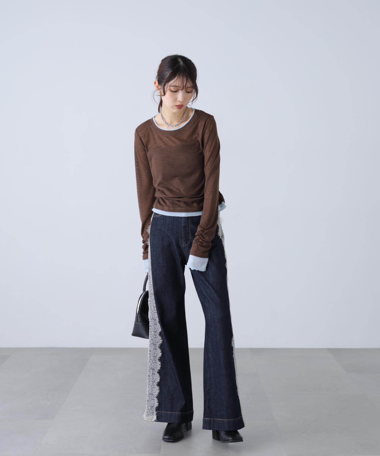 162cm 着用サイズ:FR