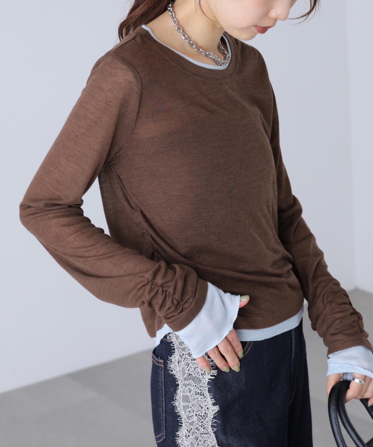 162cm 着用サイズ:FR
