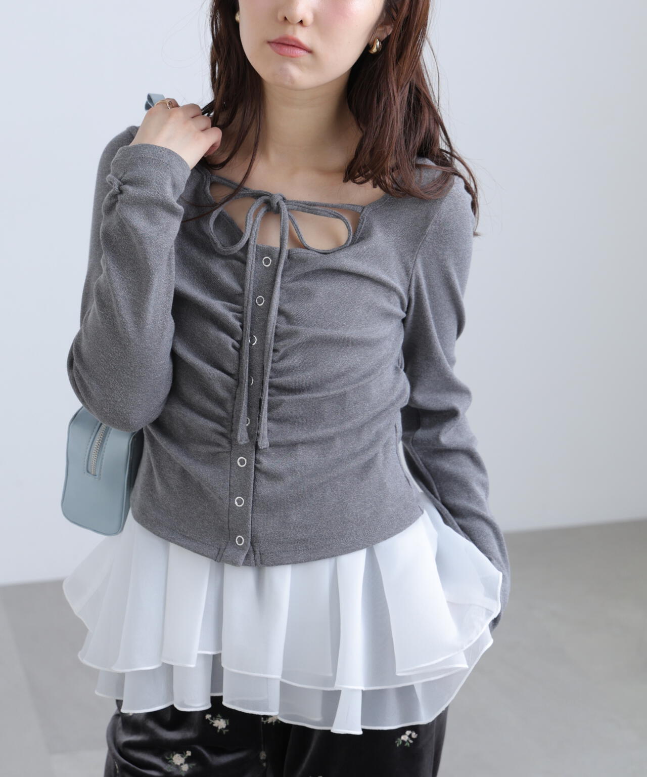 162cm 着用サイズ:FR