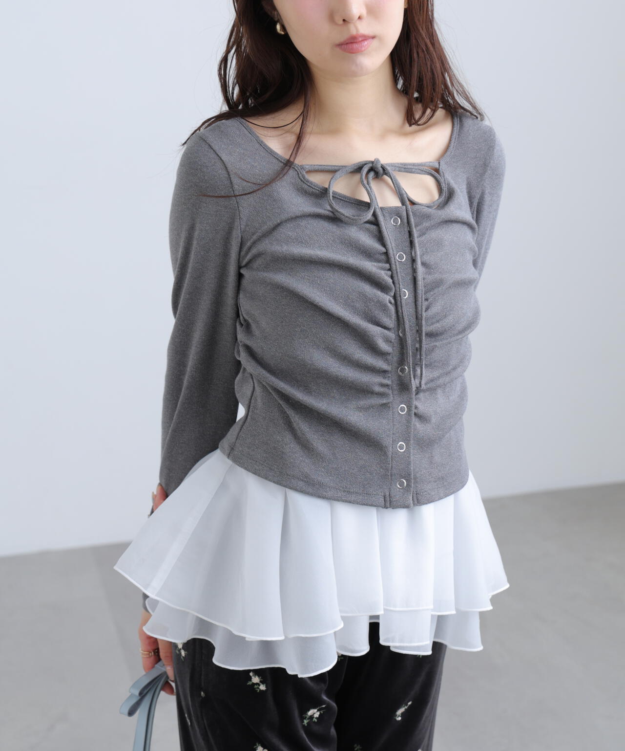 162cm 着用サイズ:FR