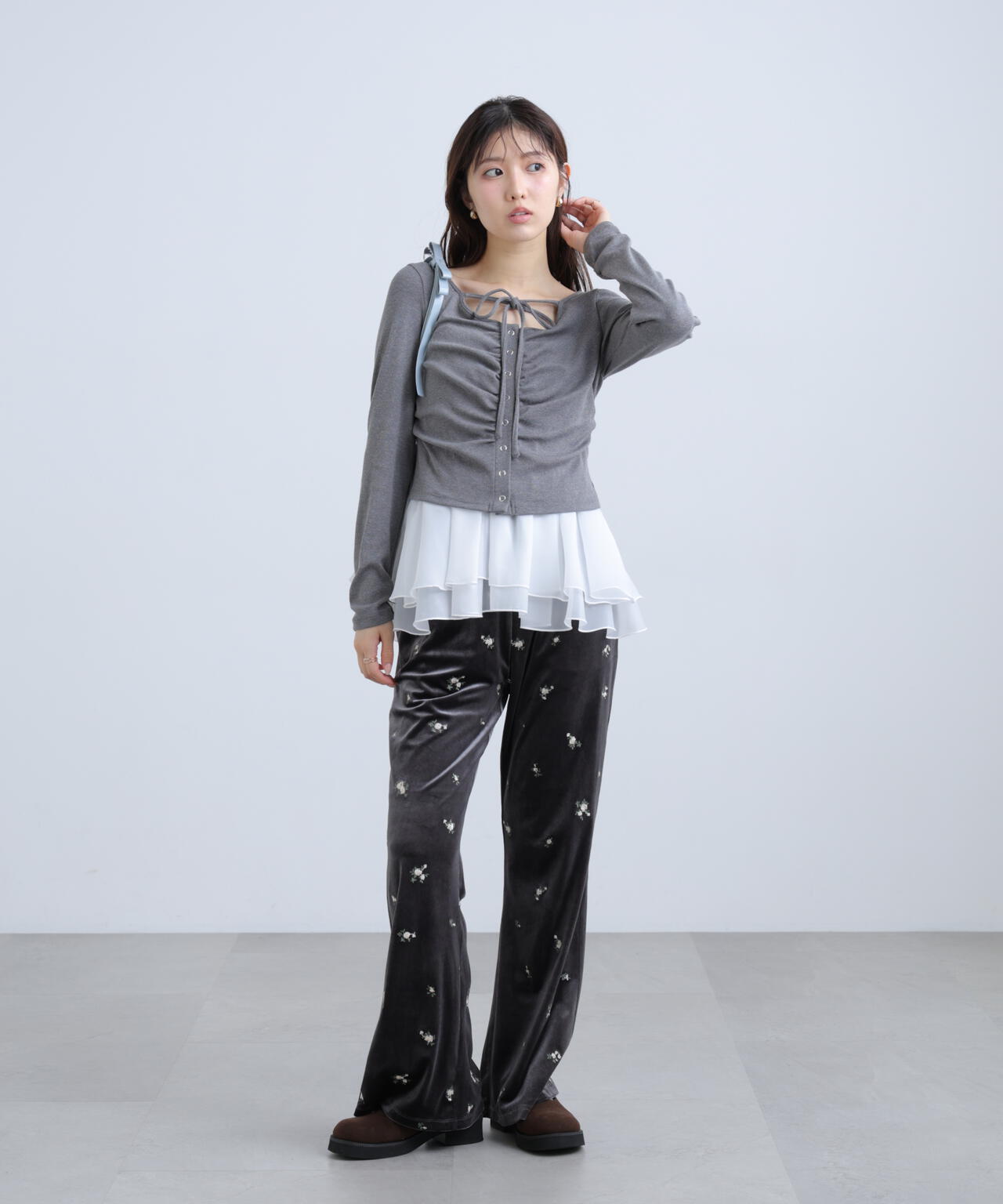 162cm 着用サイズ:FR