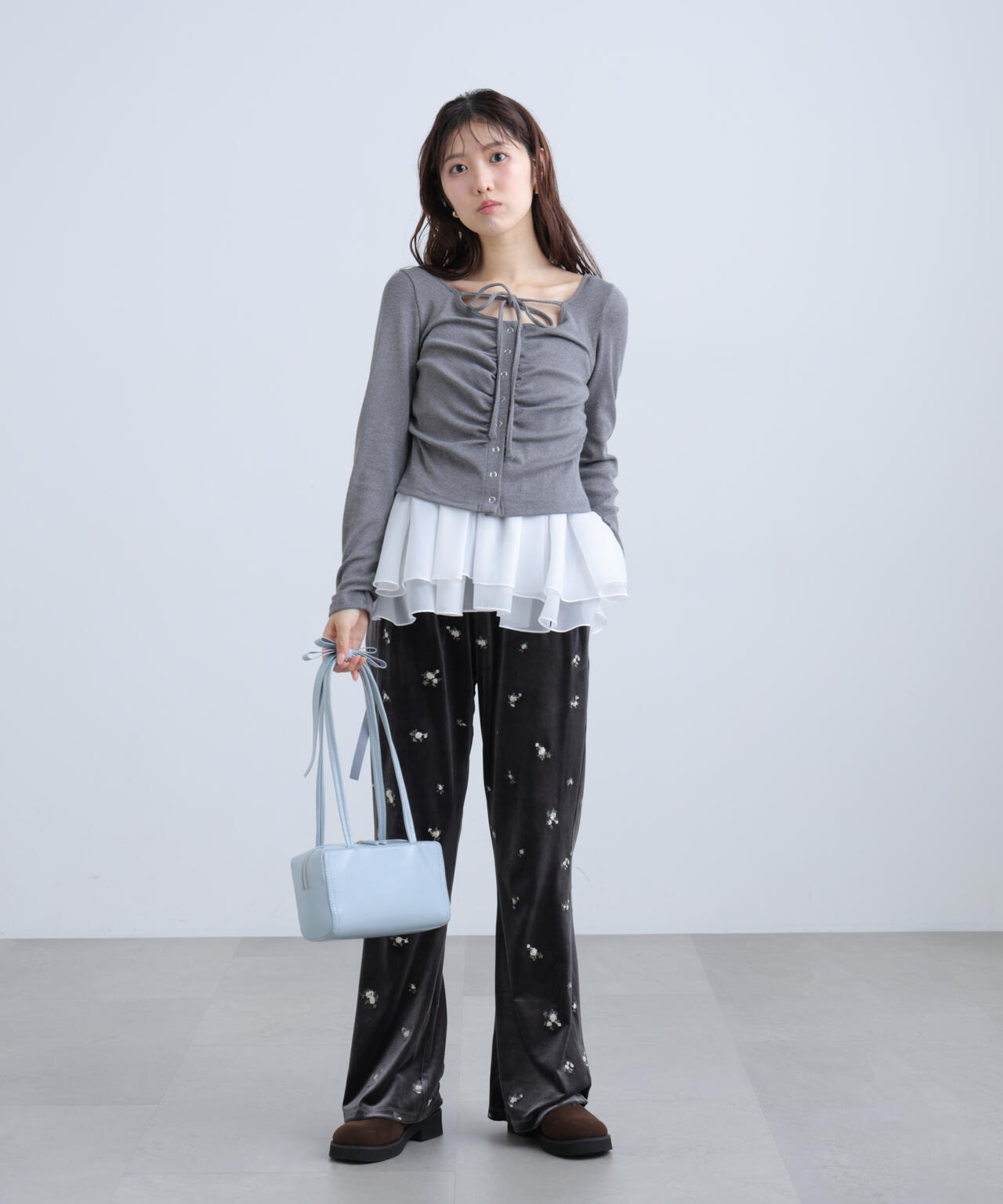 162cm 着用サイズ:FR