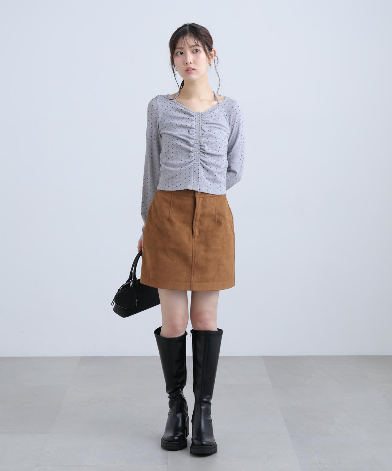 162cm 着用サイズ:FR