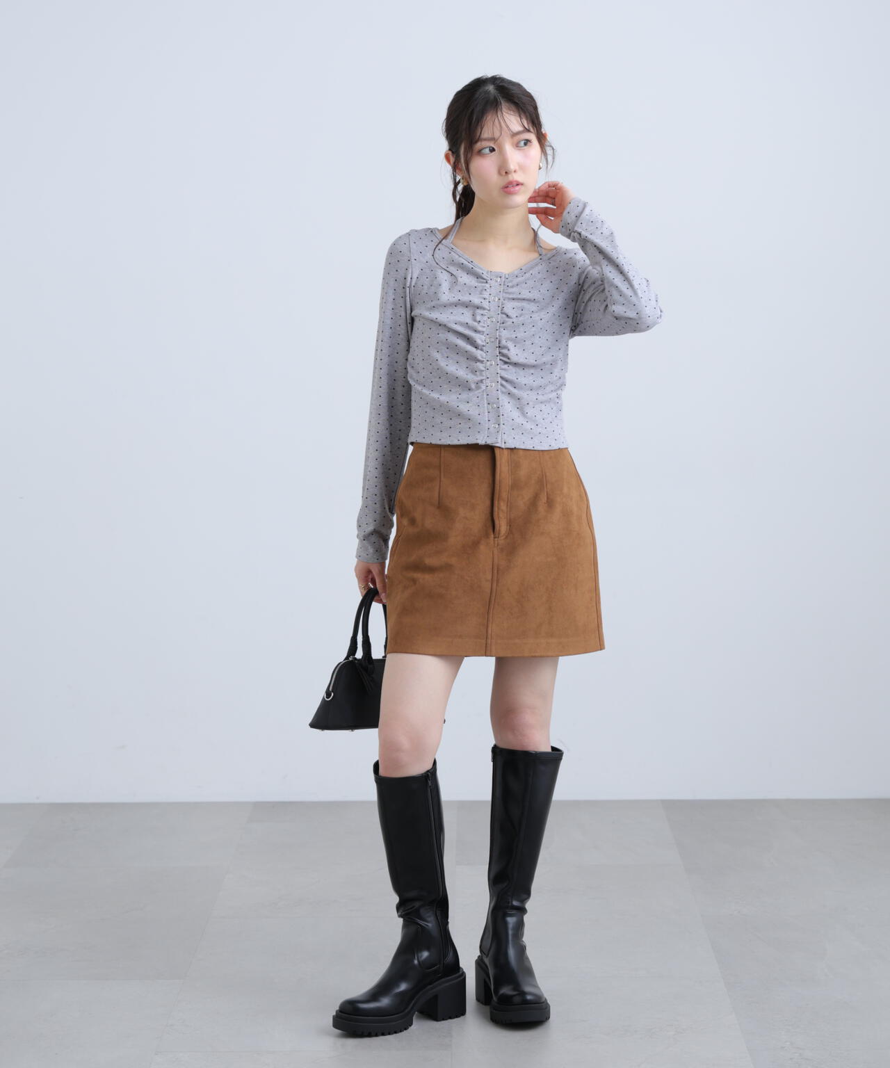 162cm 着用サイズ:FR