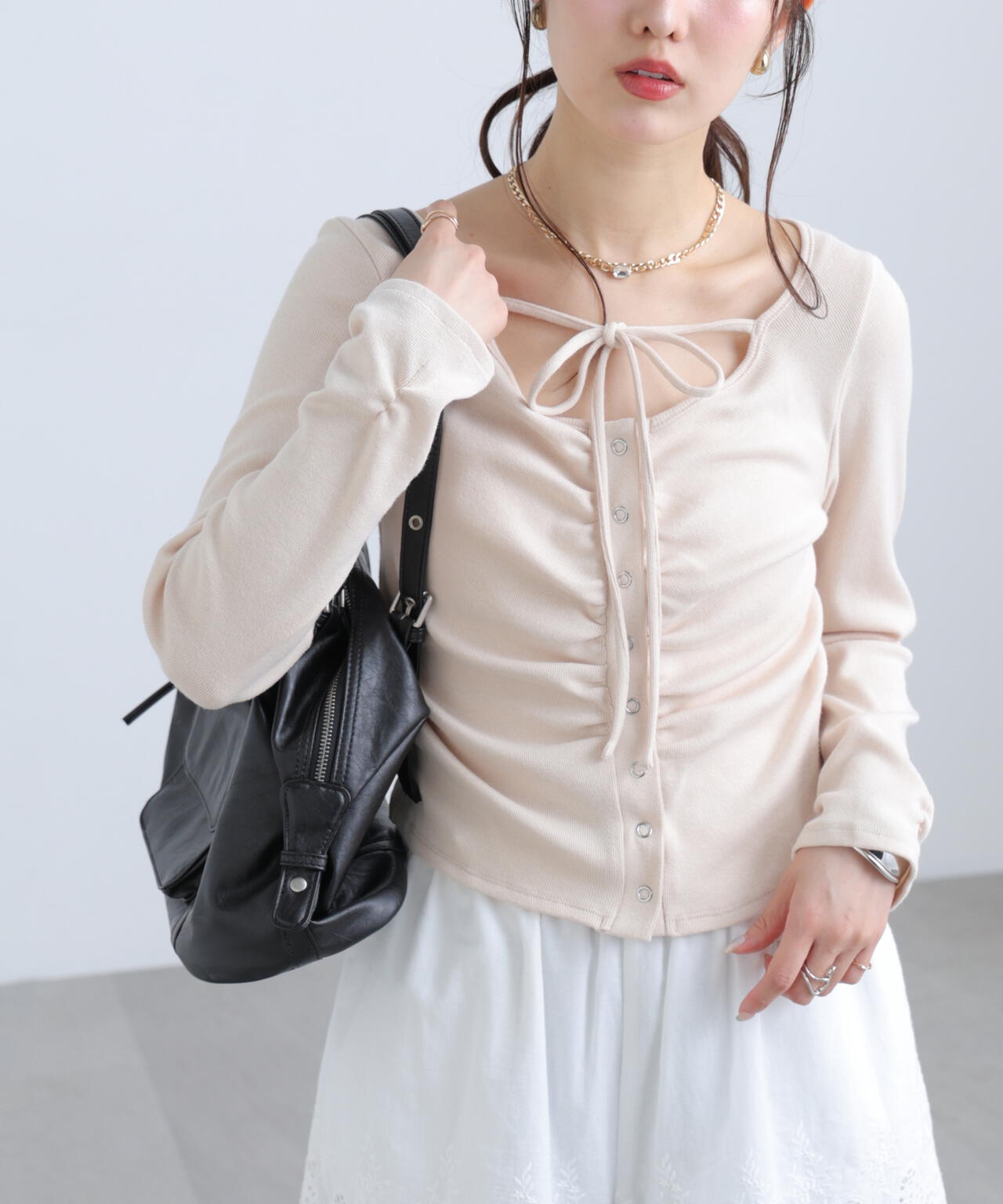 162cm 着用サイズ:FR