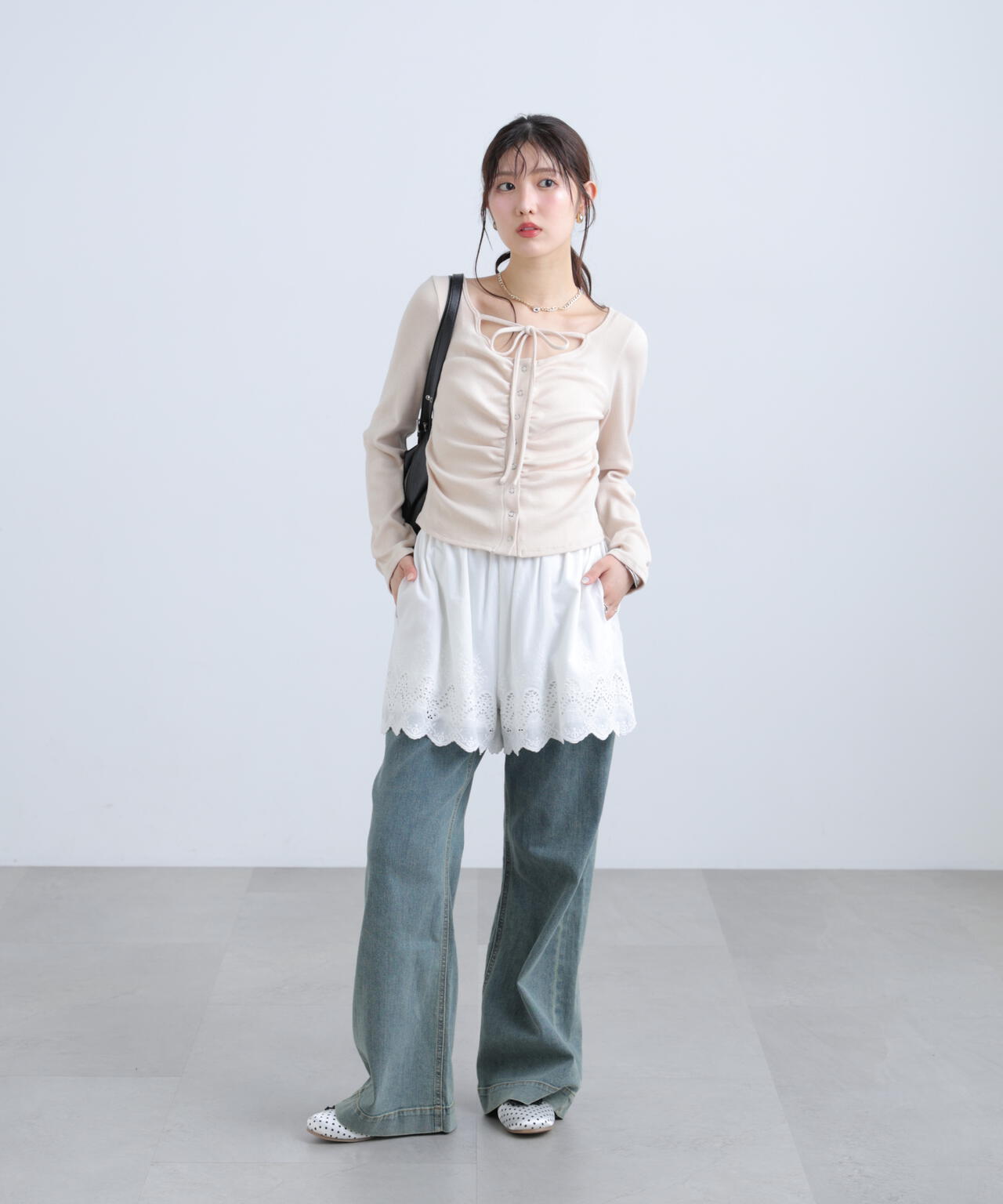 162cm 着用サイズ:FR