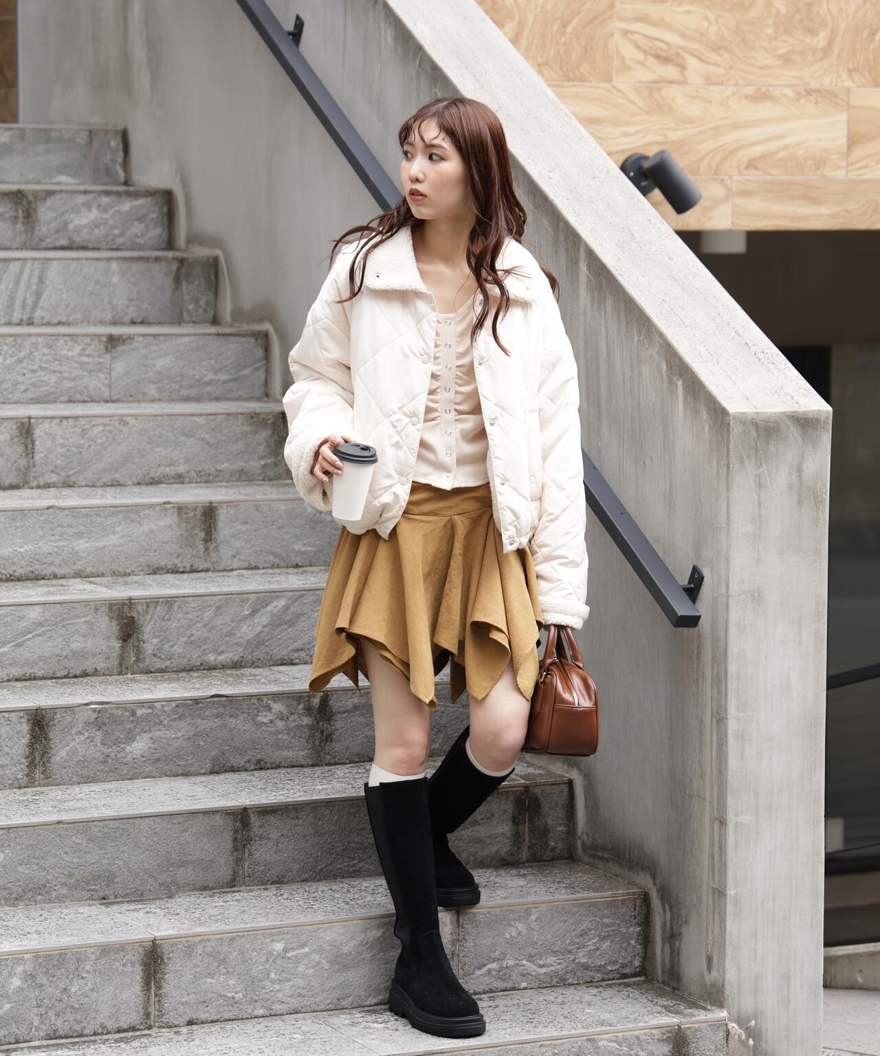 162cm 着用サイズ:FR