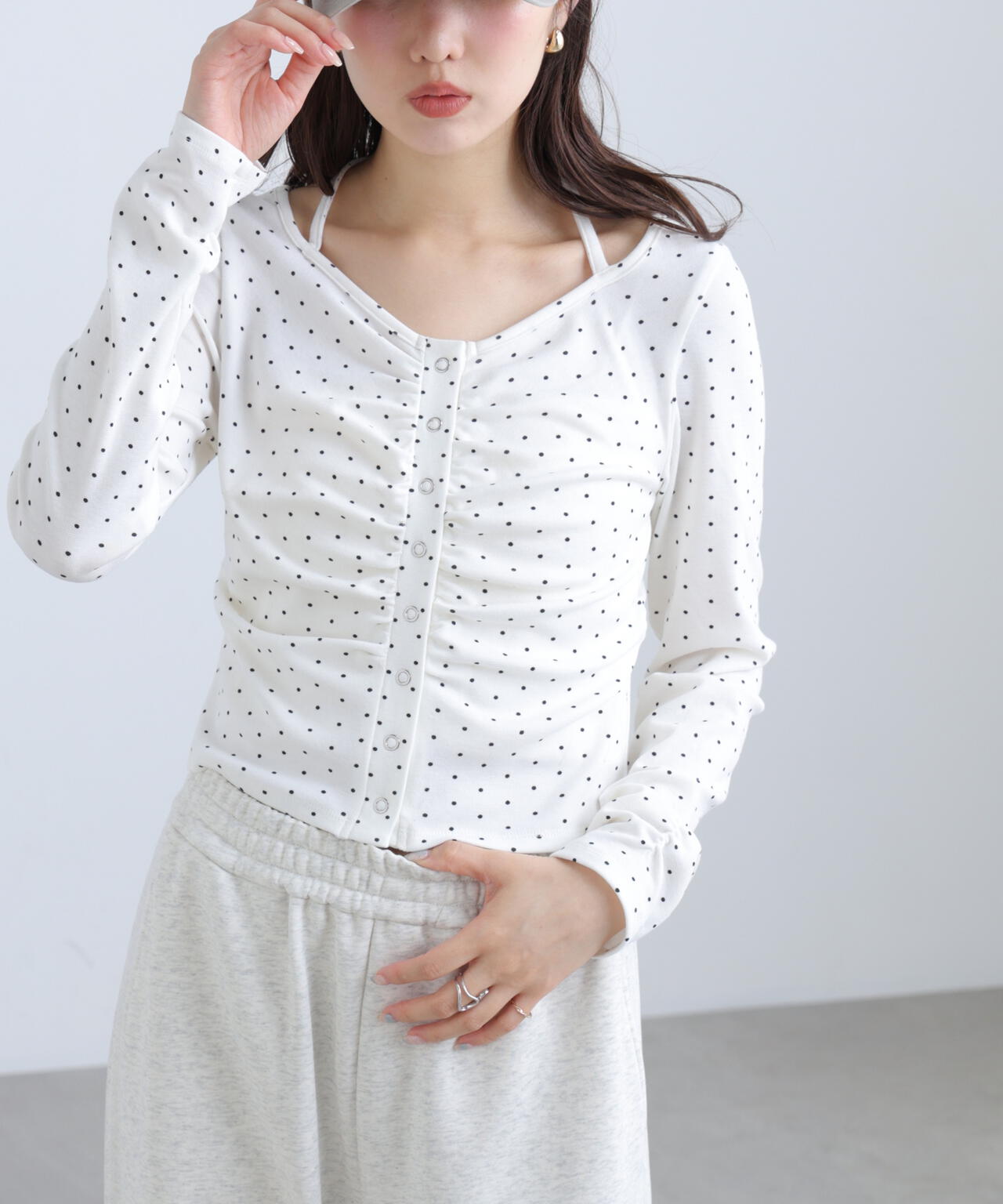 162cm 着用サイズ:FR