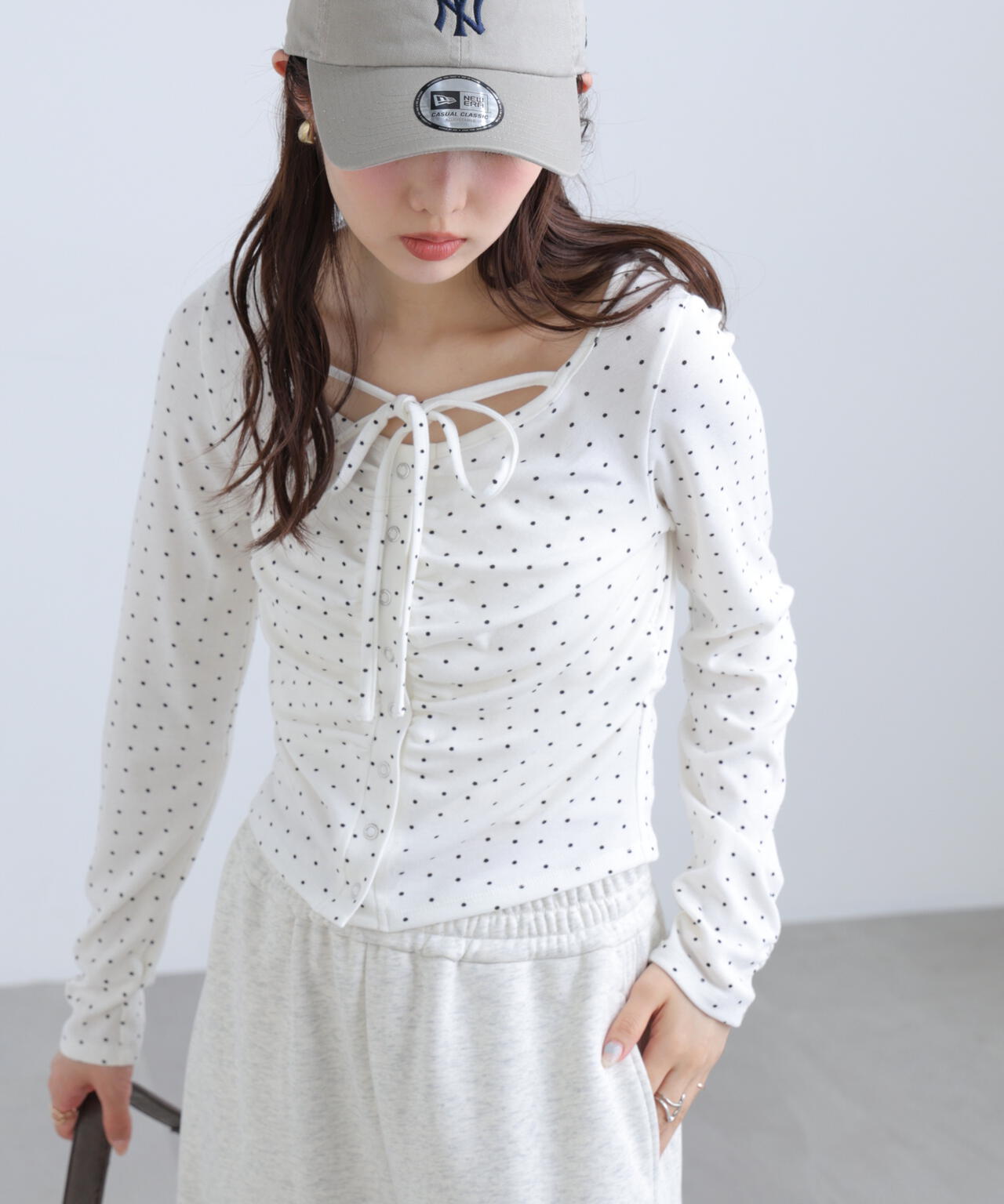 162cm 着用サイズ:FR