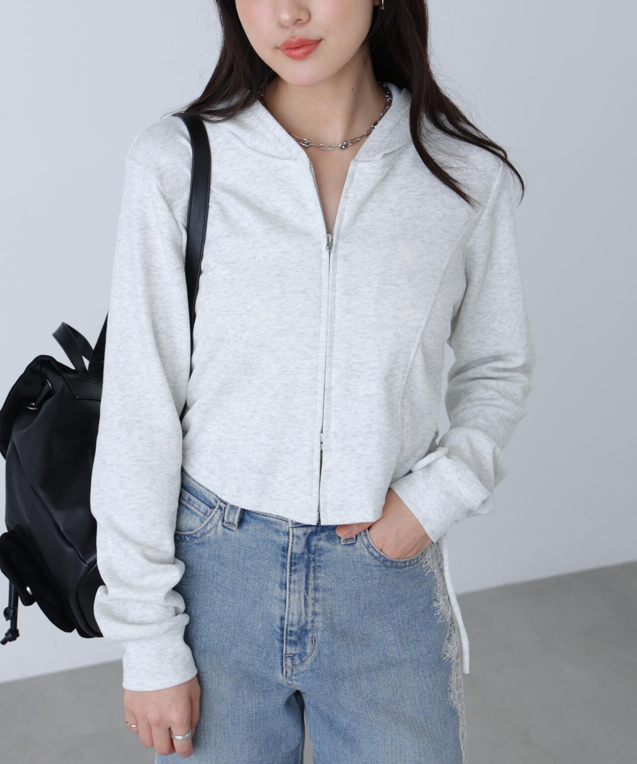 162cm 着用サイズ:FR