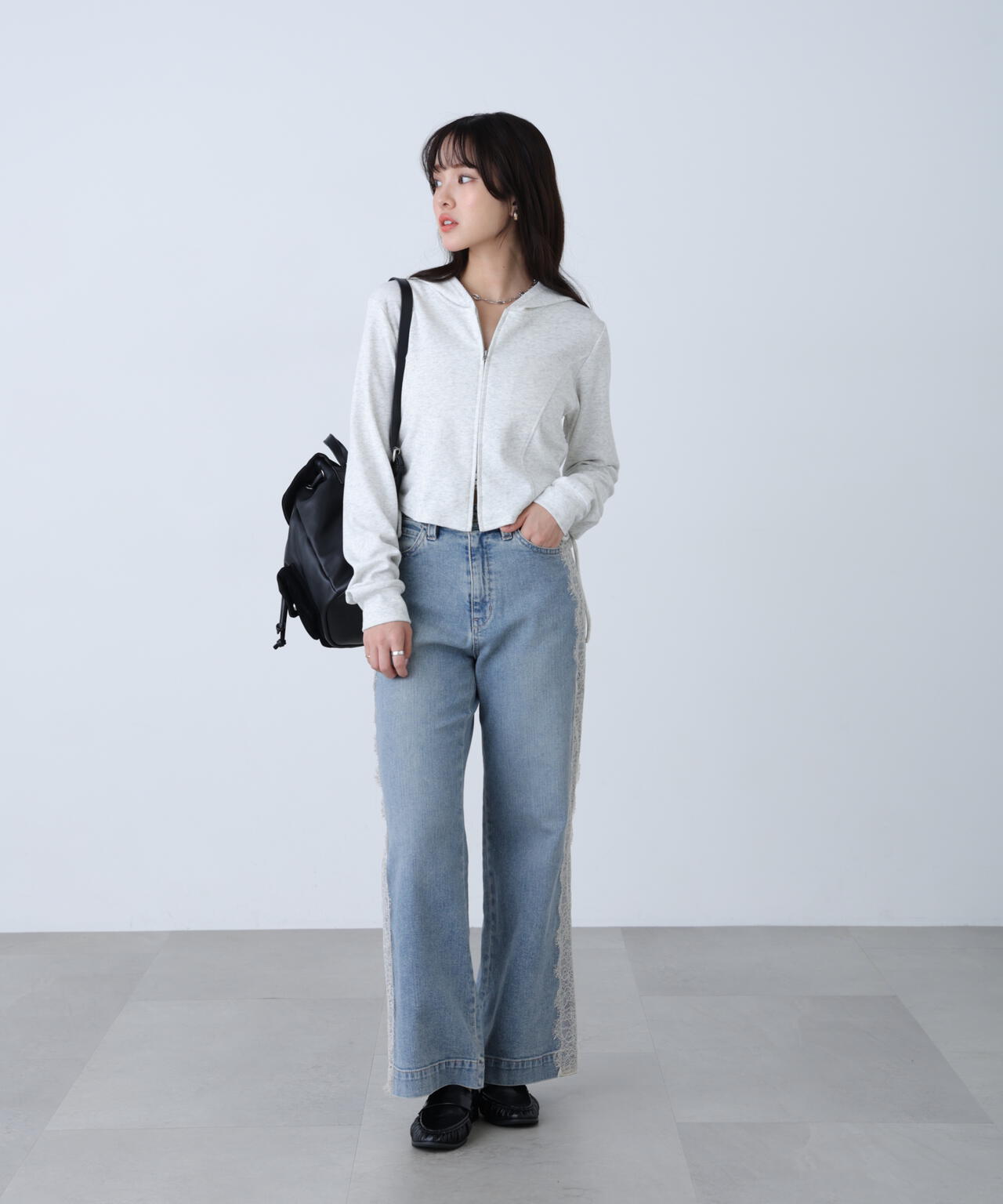 162cm 着用サイズ:FR