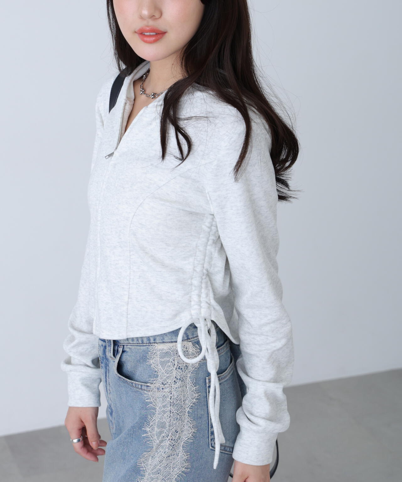162cm 着用サイズ:FR