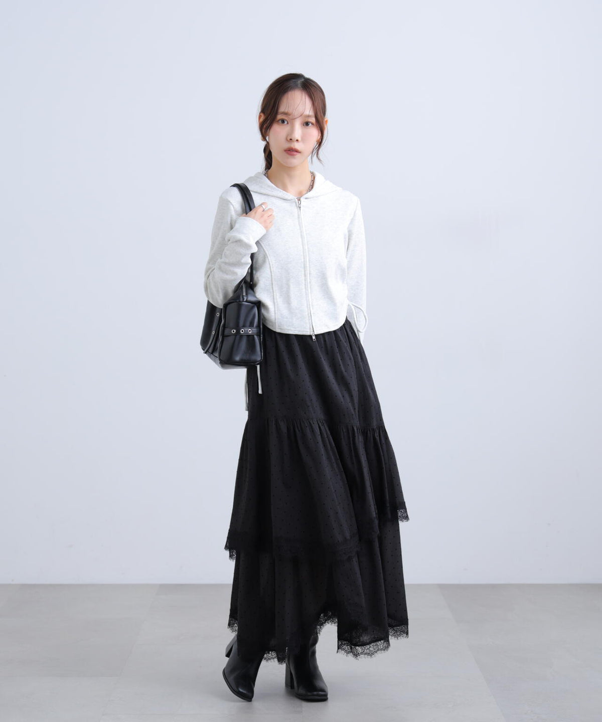 162cm 着用サイズ:FR